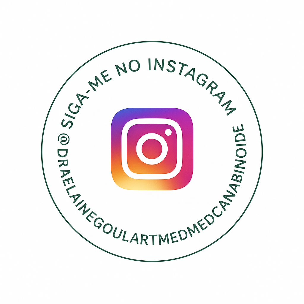 Me siga no Instagram e descubra como a Medicina Canabinoide pode transformar vidas