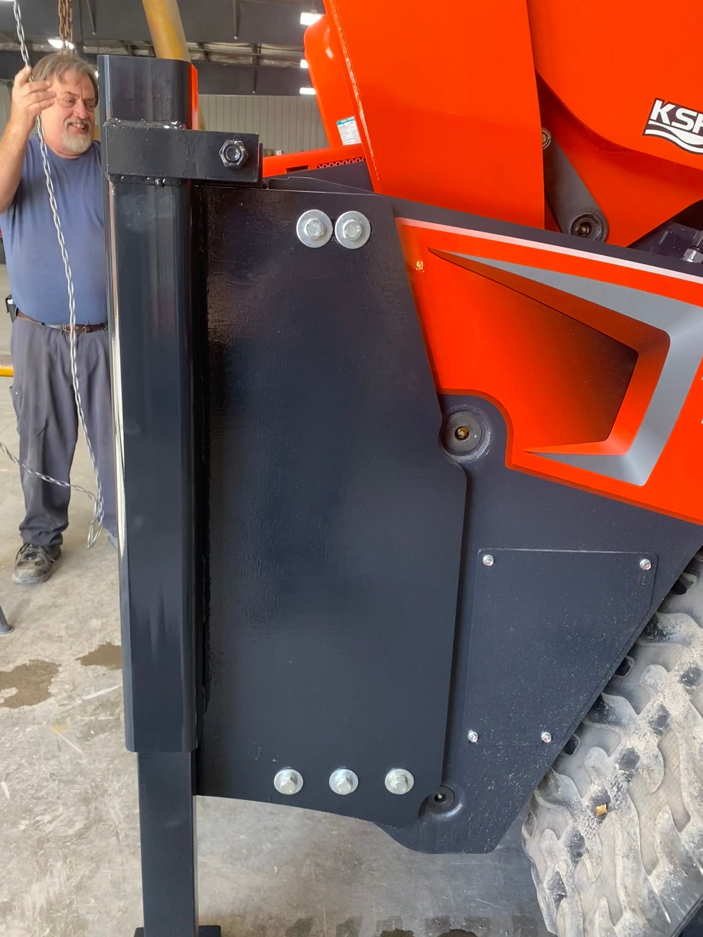 Kubota 97-3 Counter Weight Plates & Stabilizer Legs