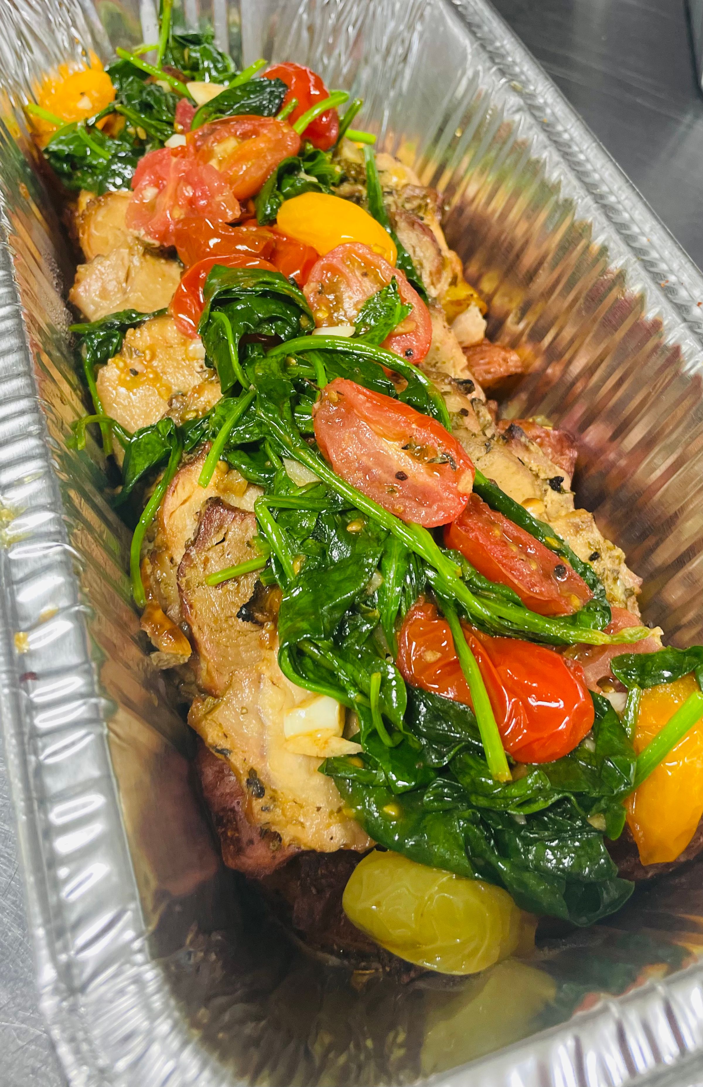 Garlic Roasted Pork Loin