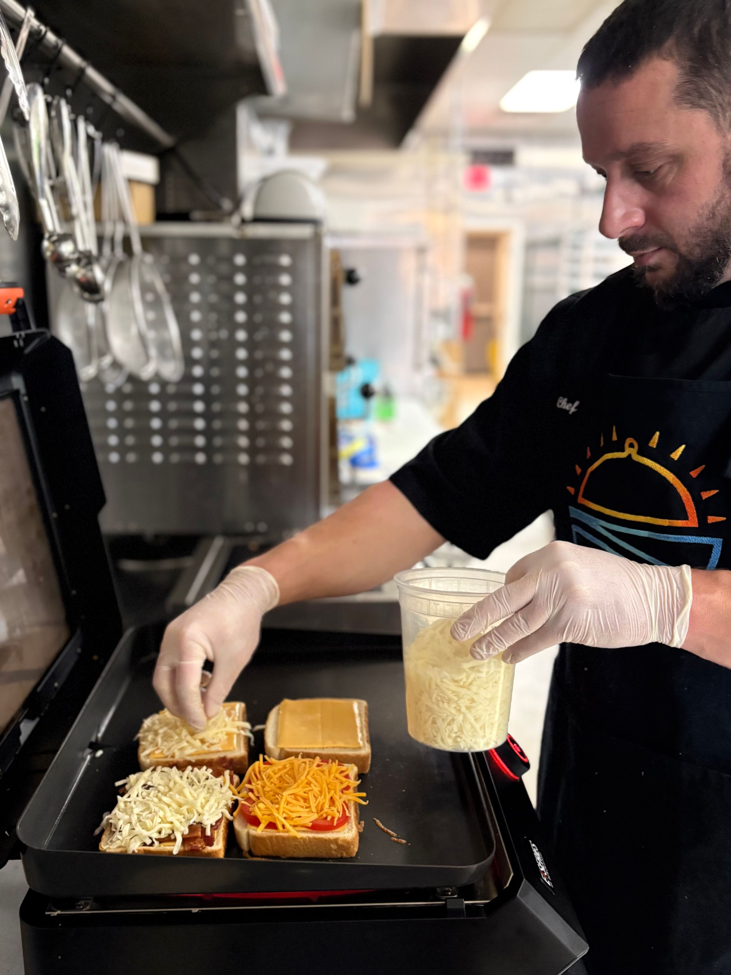 OG, Bacon & Tomato, BBQ (not pictured)