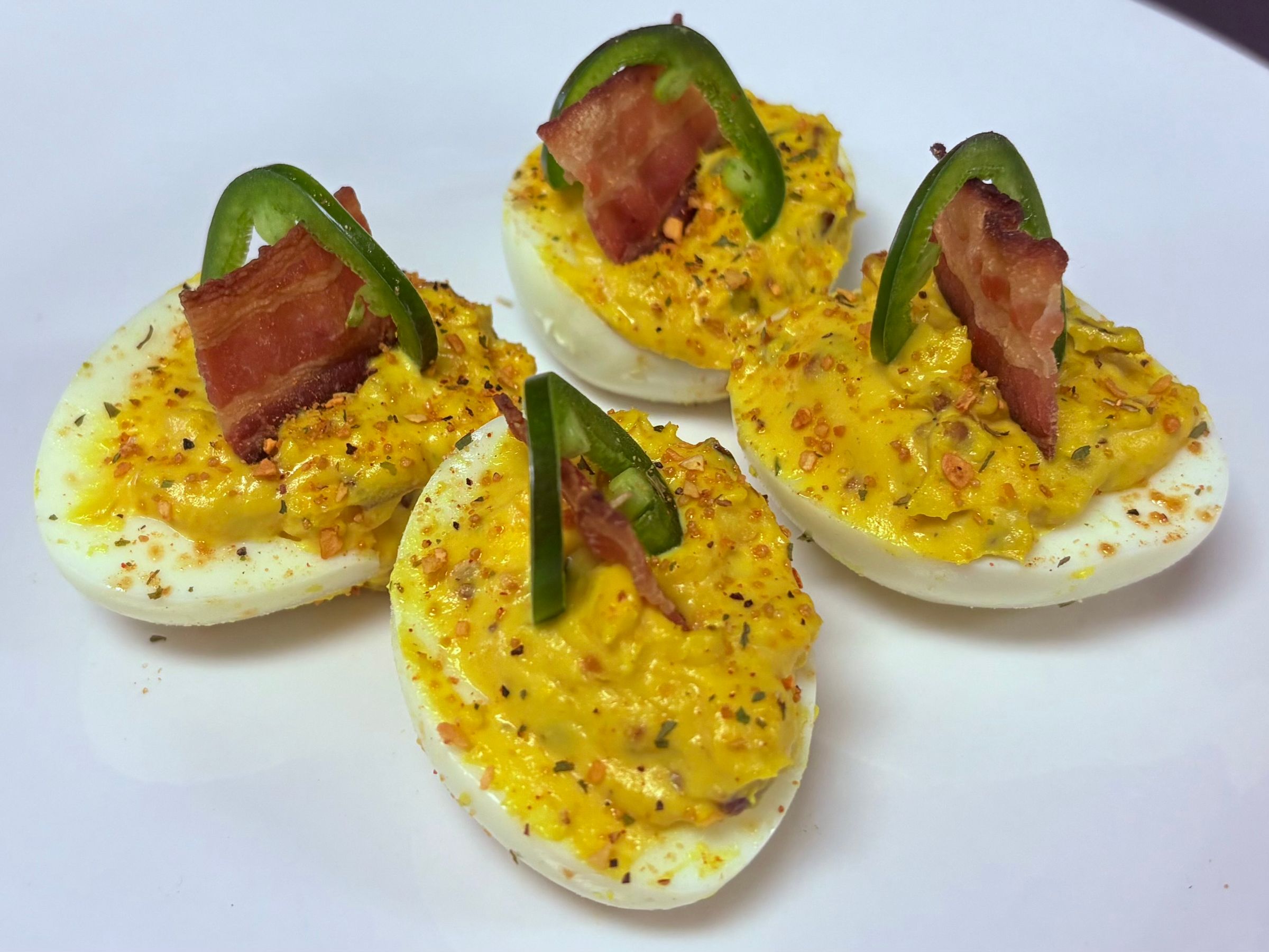 Smoked Deviled Eggs
