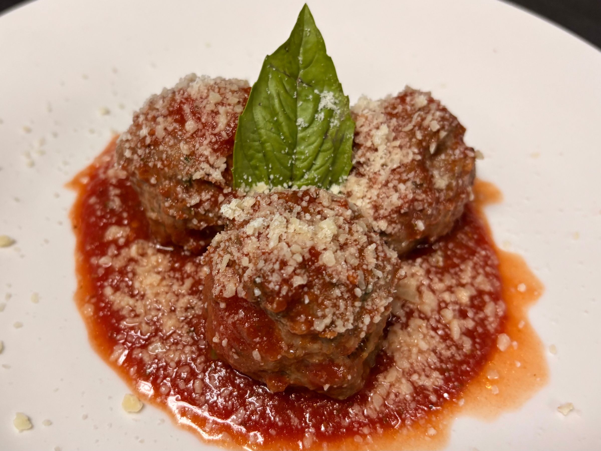House made Meatballs