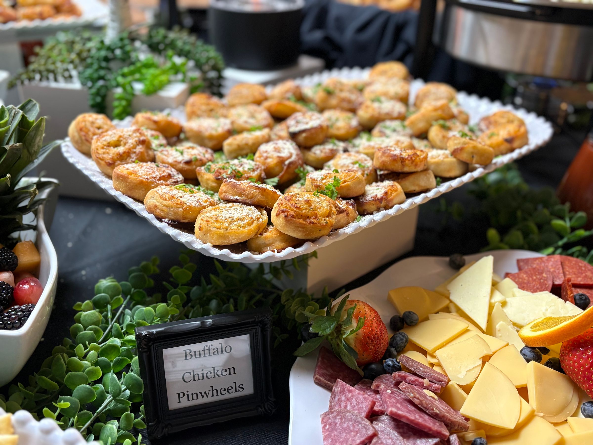 Buffalo Chicken Pinwheels
