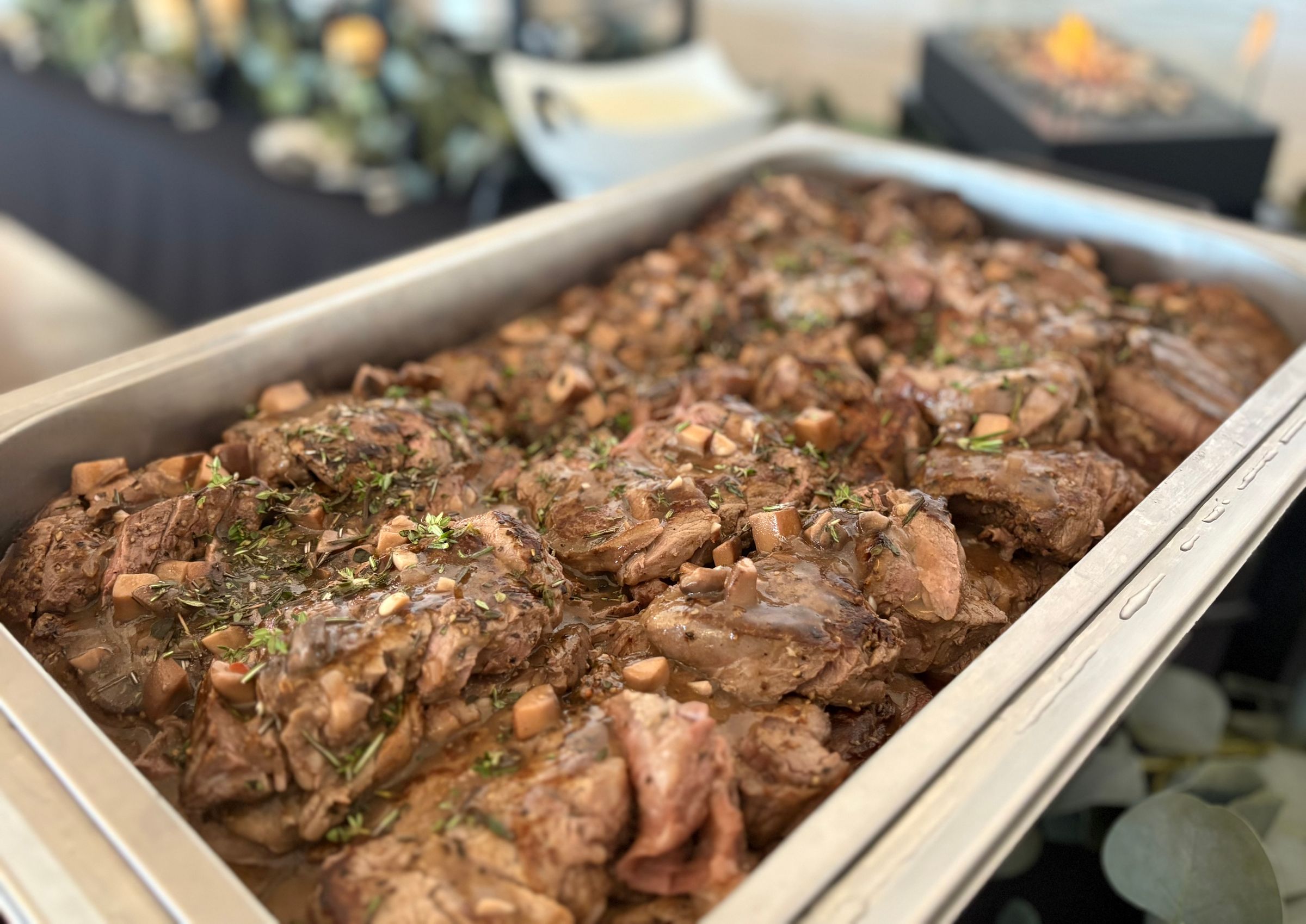 Beef Tenderloin (Filet) with Mushroom Bordelaise