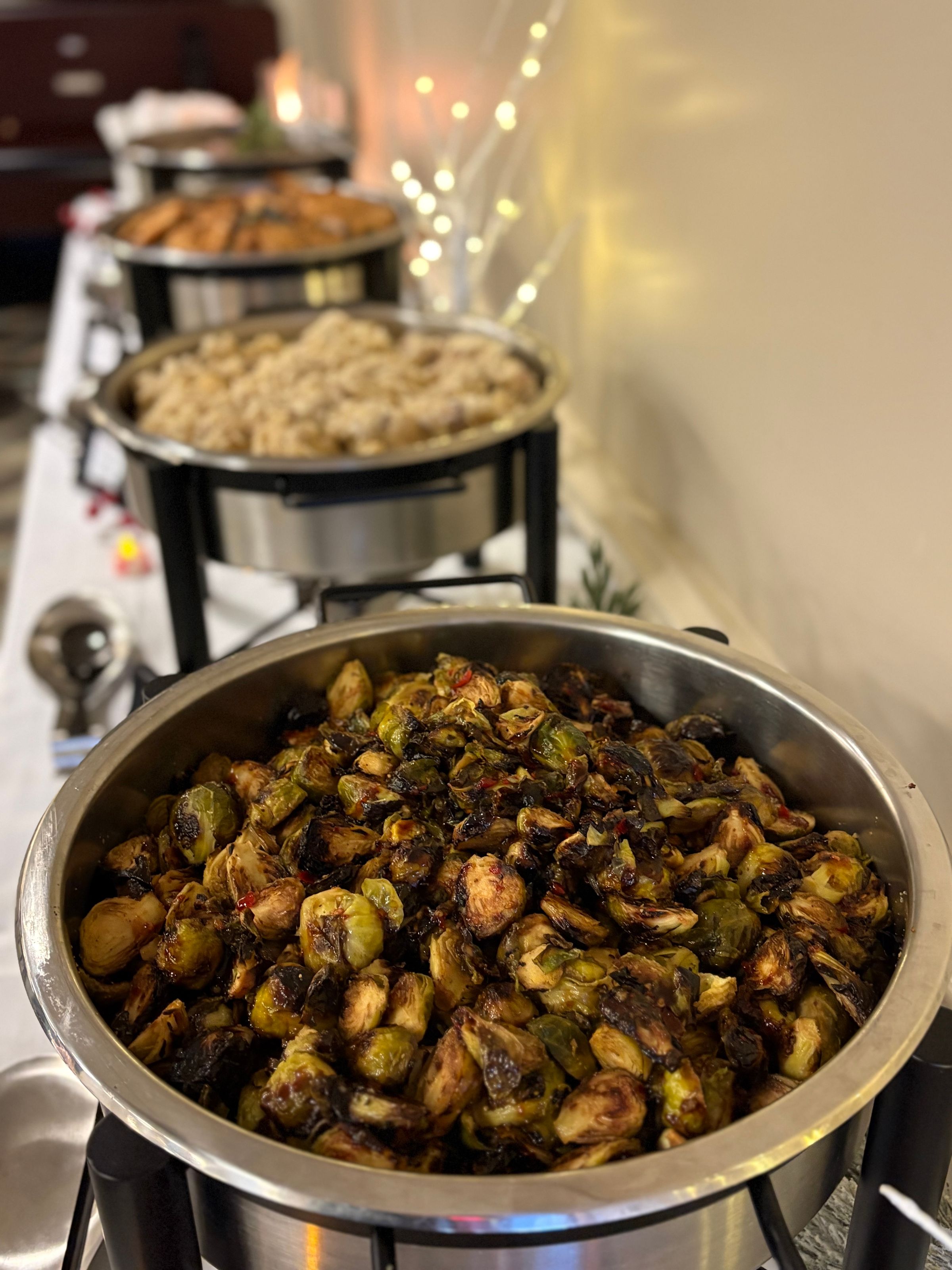 Chili Balsamic Brussel Sprouts