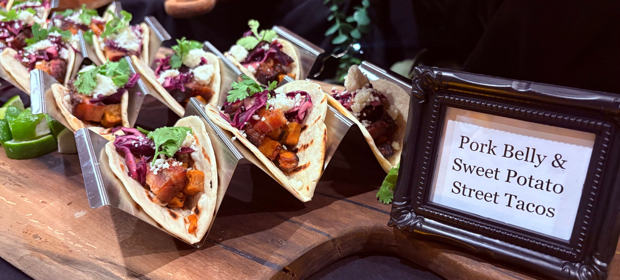 Pork Belly & Sweet Potato Street Tacos