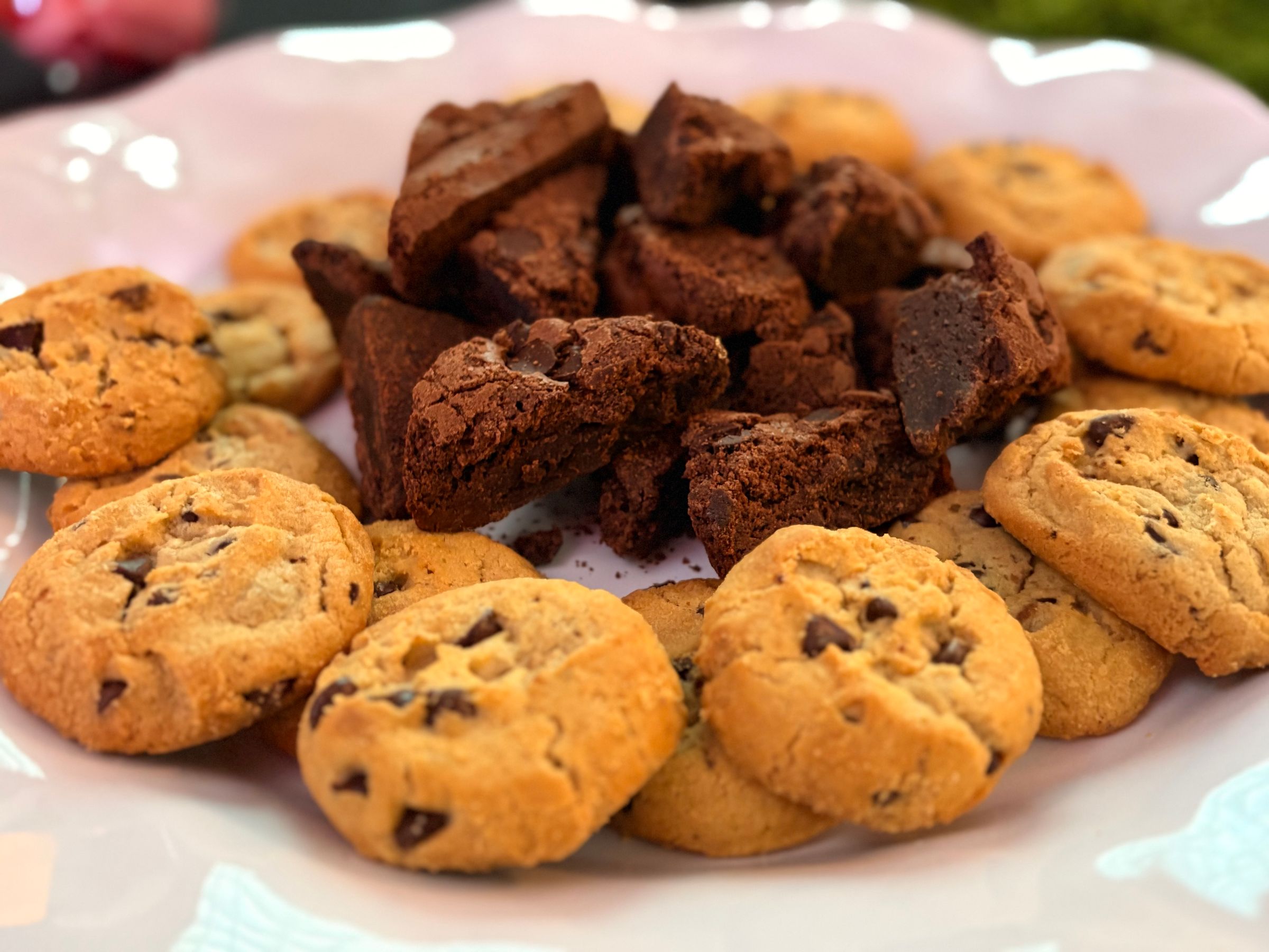 Double Chocolate Brownies & Chocolate Chip Cookies