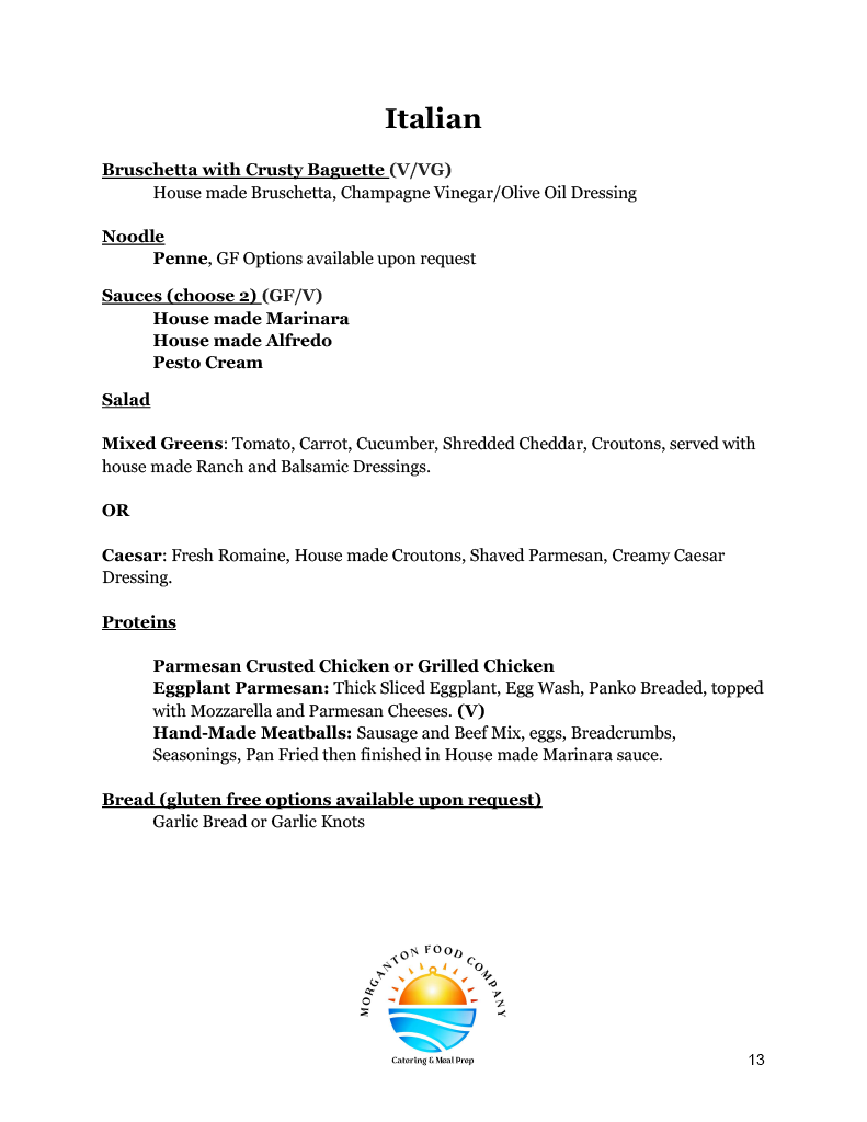 MORGANTON FOOD COMPANY's image