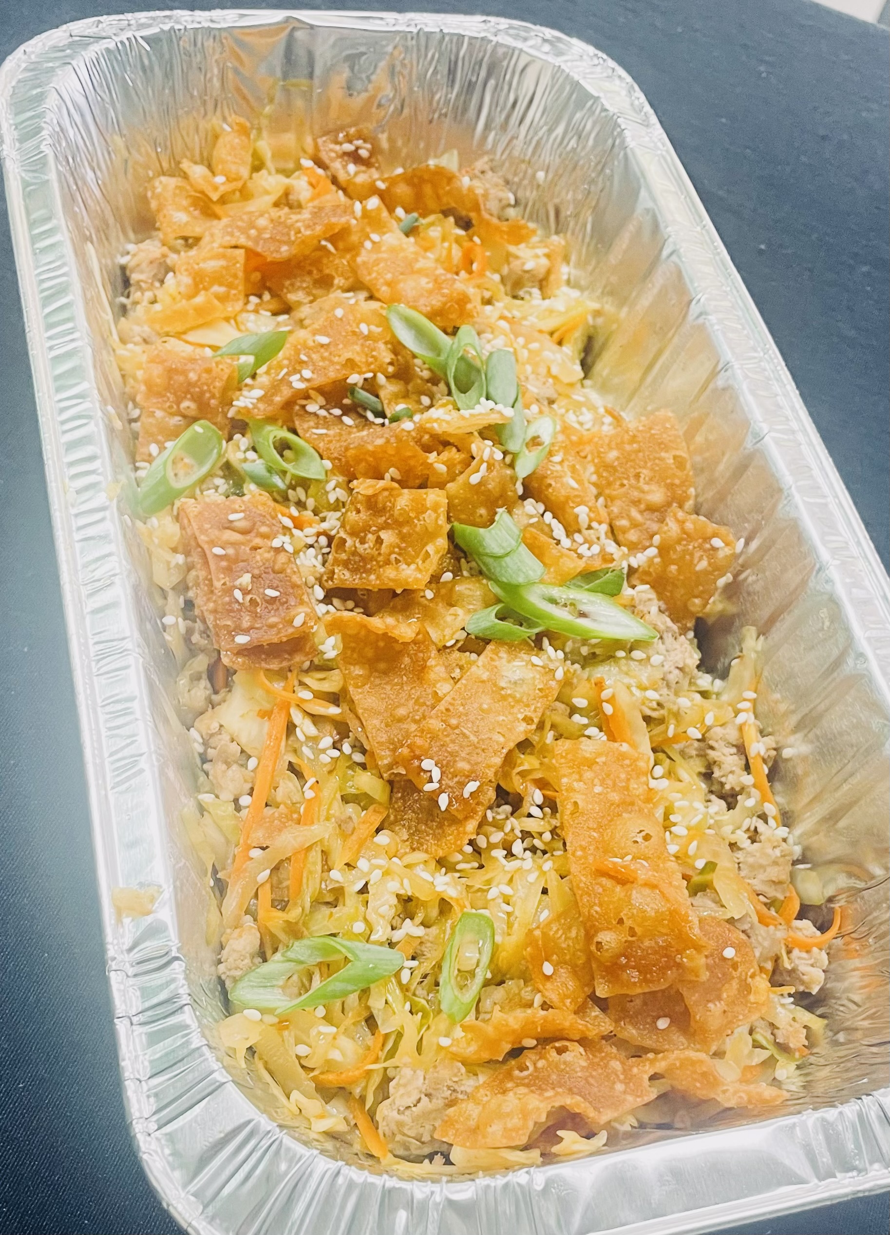 The Bowl That Rolls Different (Egg Roll in a Bowl)