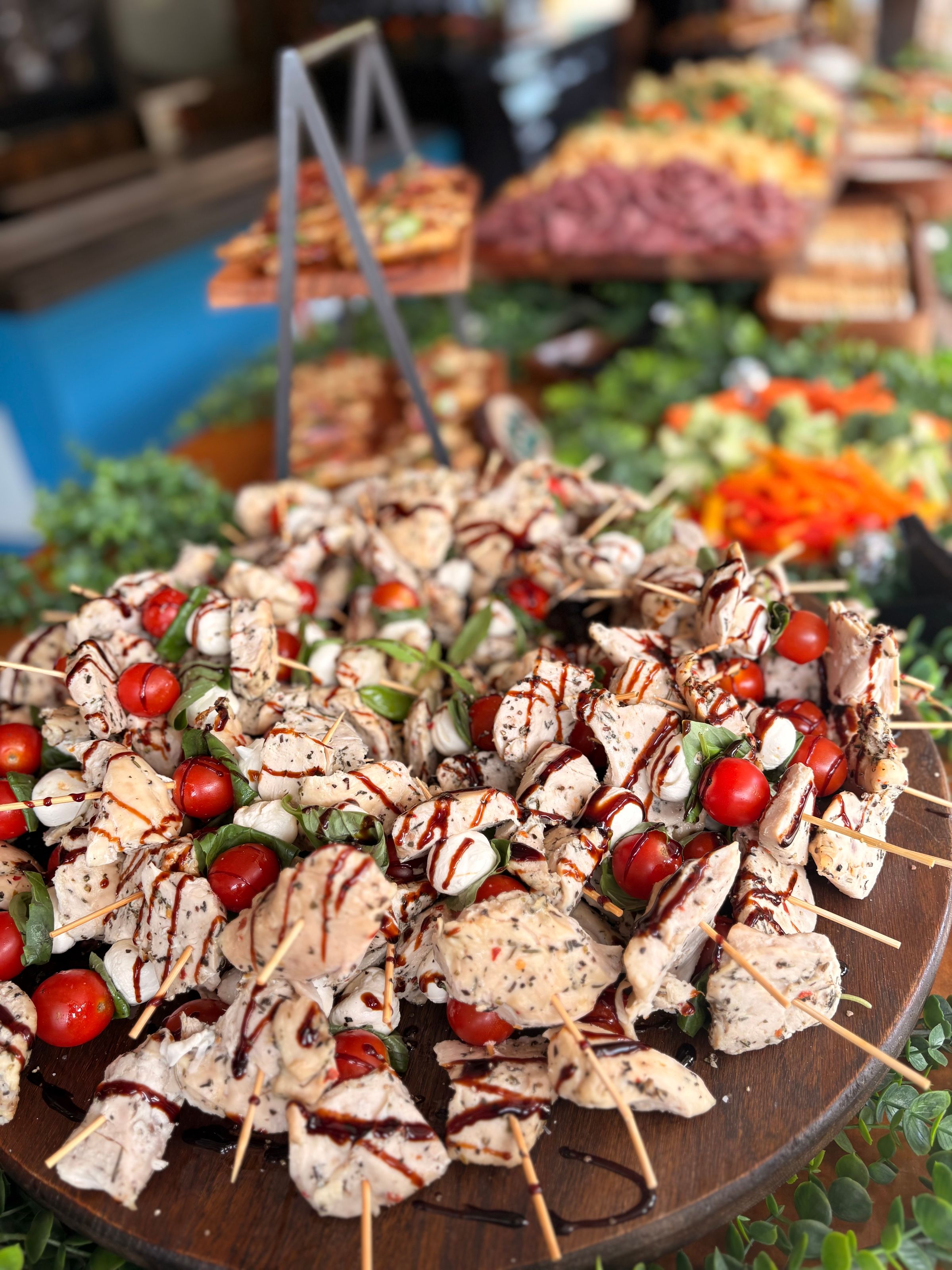 Caprese Chicken Skewers