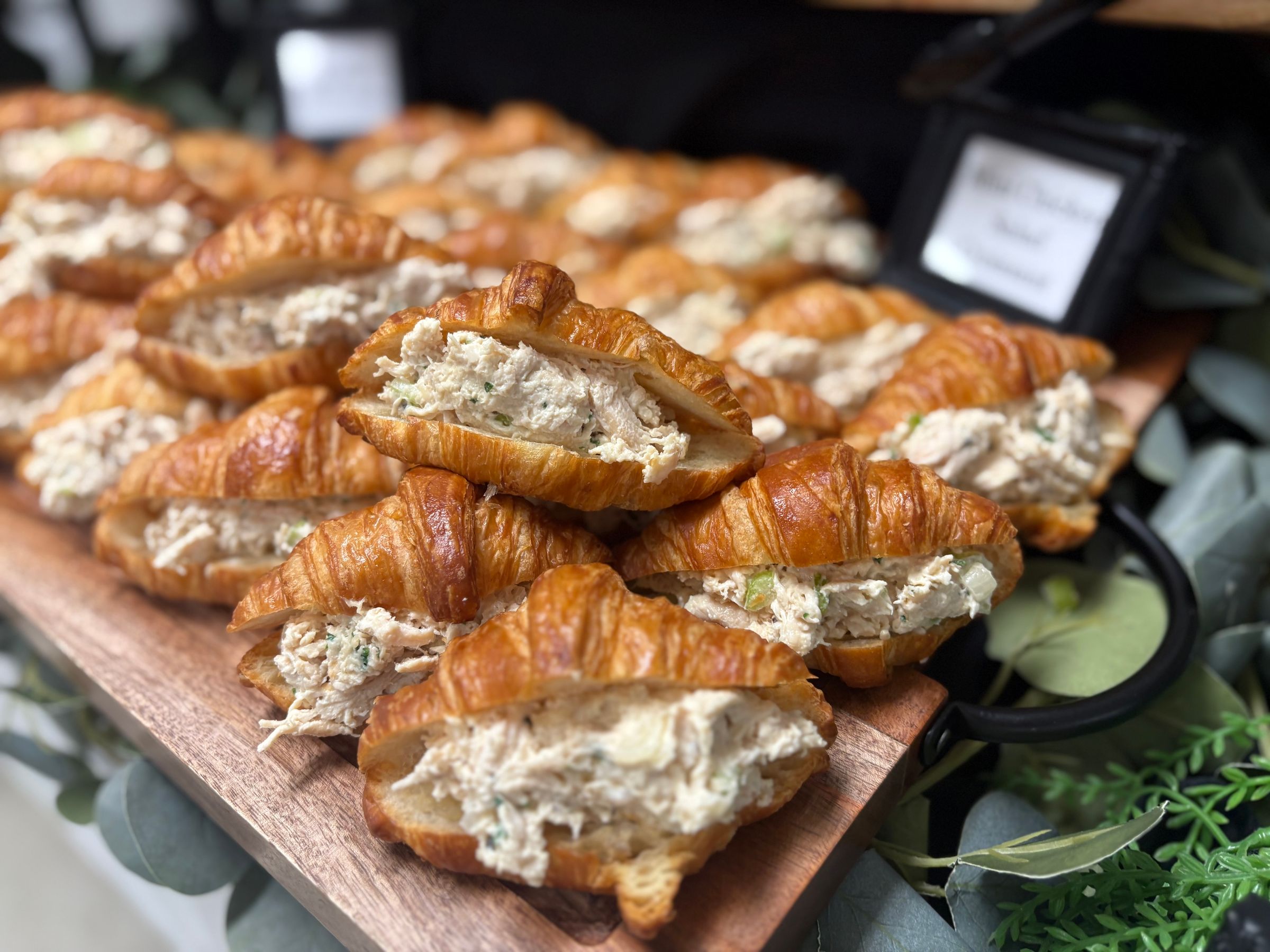 Mini Chicken Salad Croissants