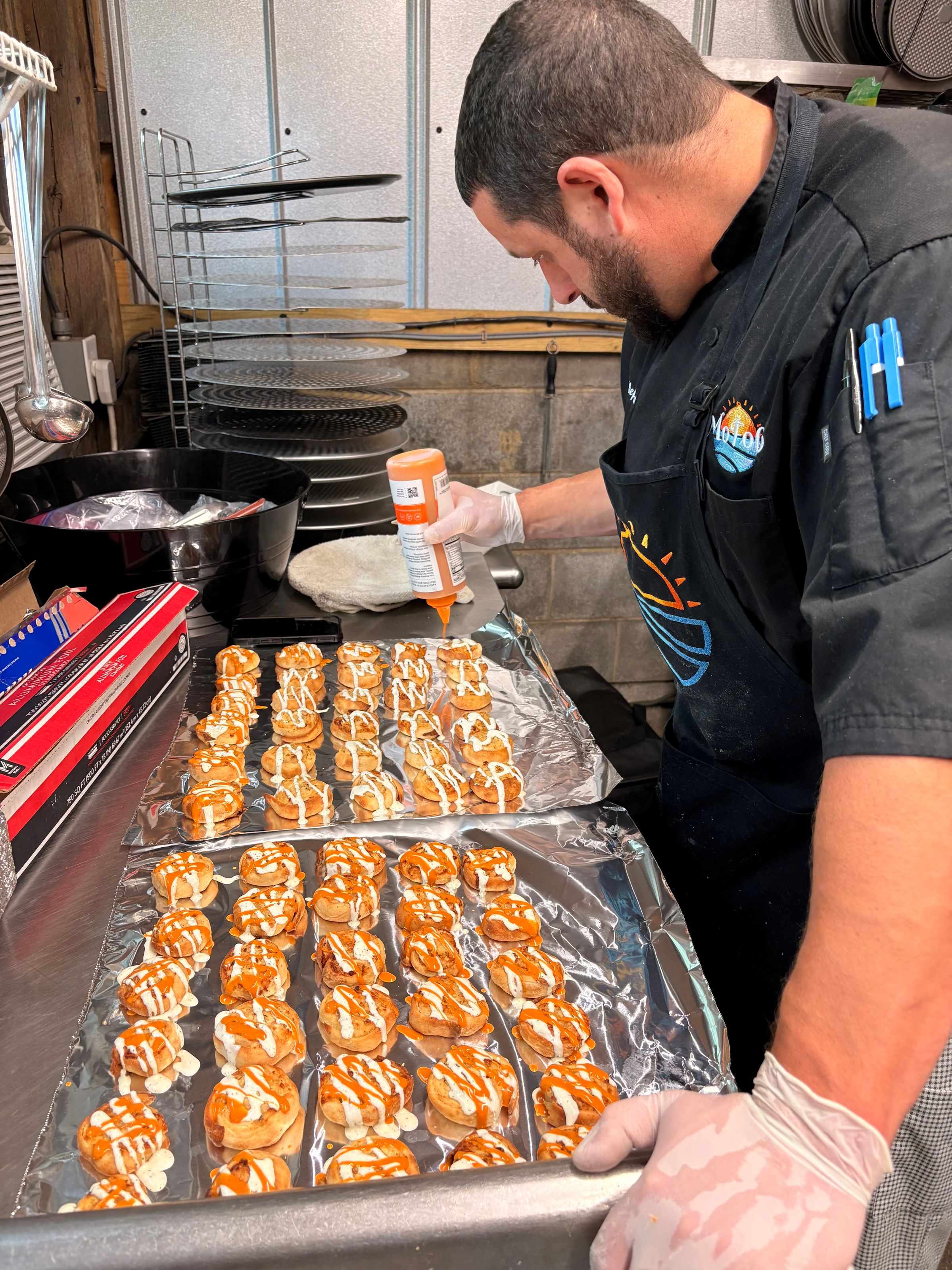 Buffalo Chicken Pinwheels