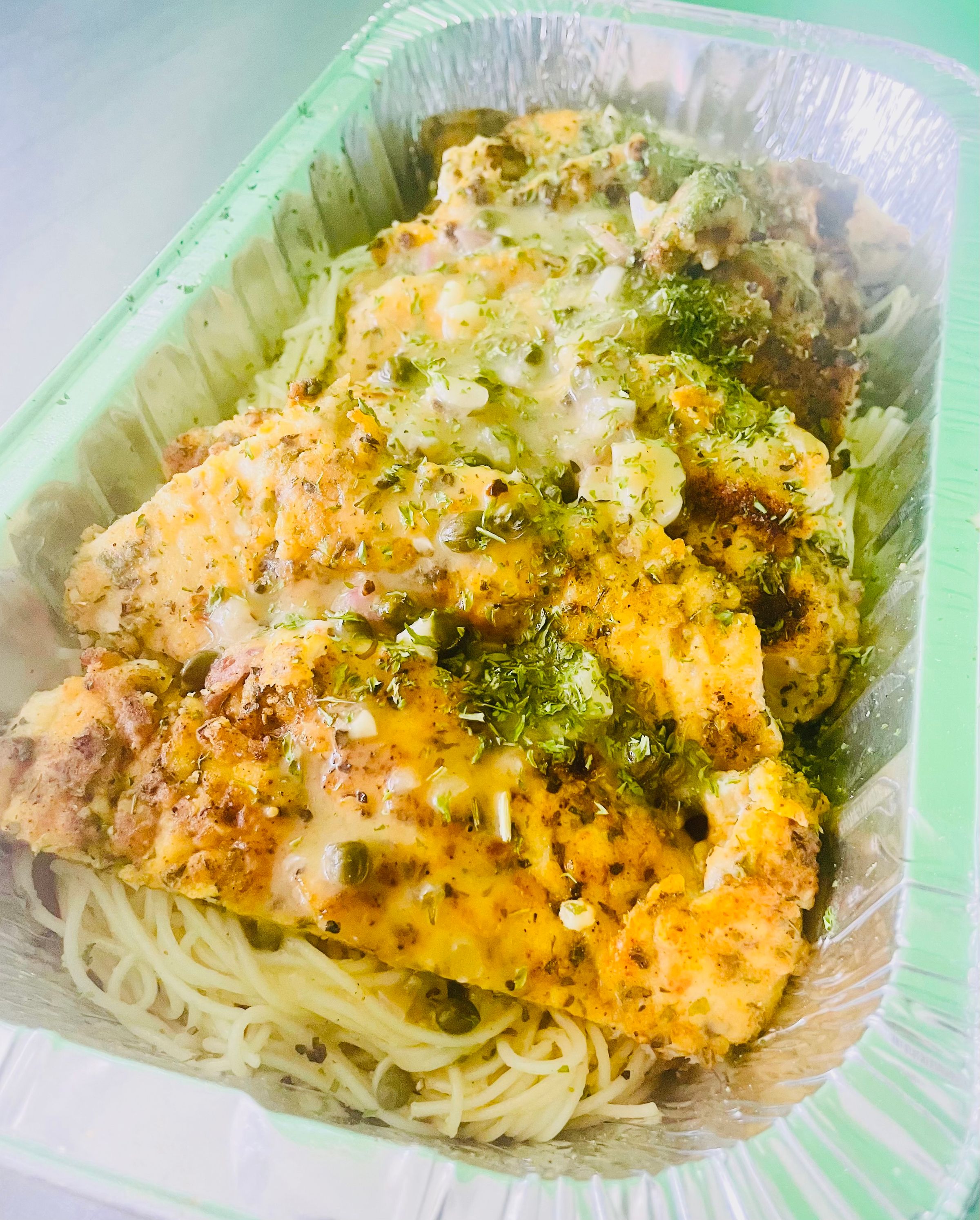 Angel Hair, Don't Care (Chicken Piccata)