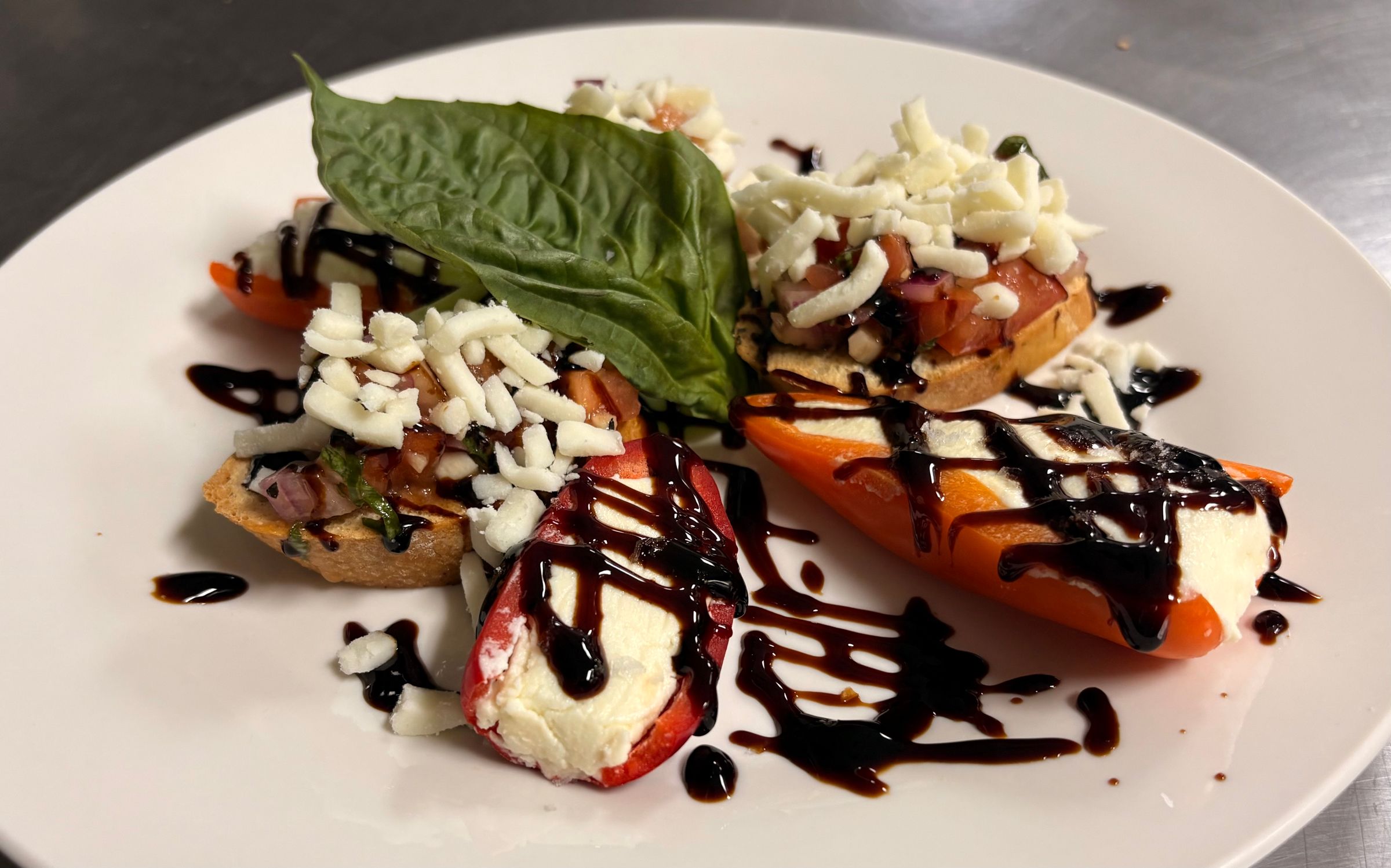 Goat Cheese Stuffed Peppers