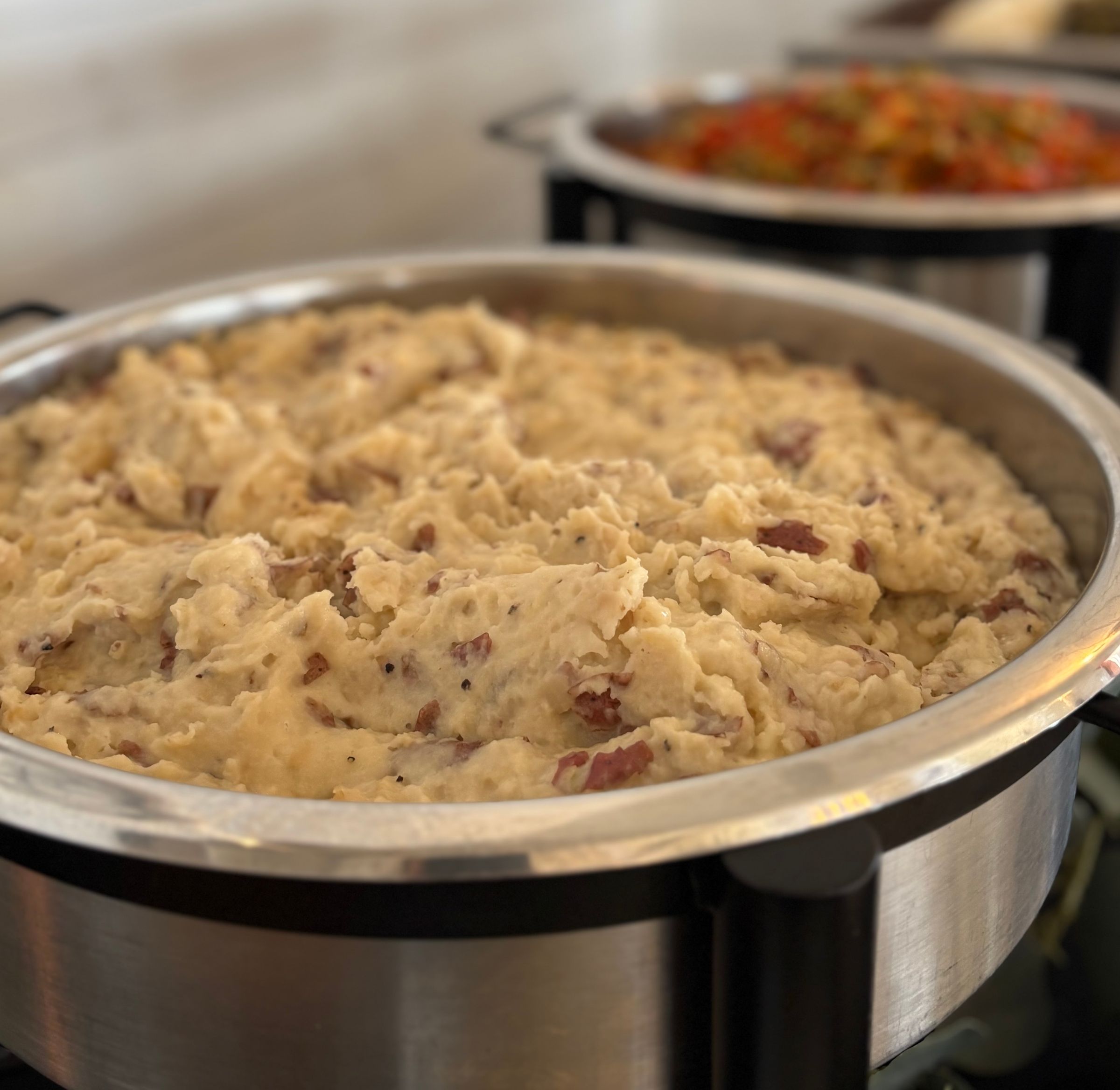 Redskin Garlic Mash Potatoes
