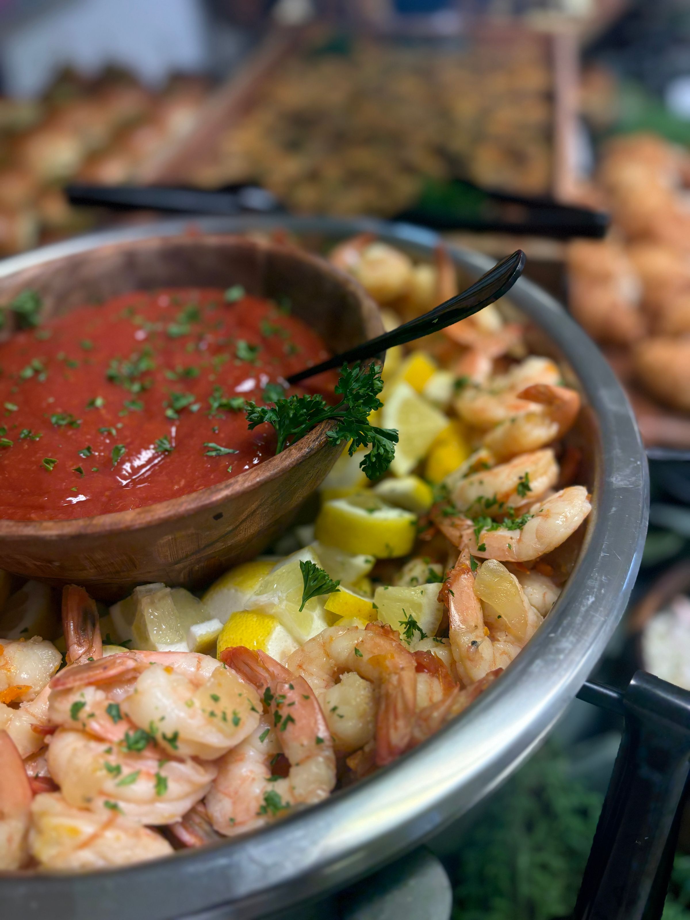 Shrimp Cocktail with House Made Cocktail Sauce