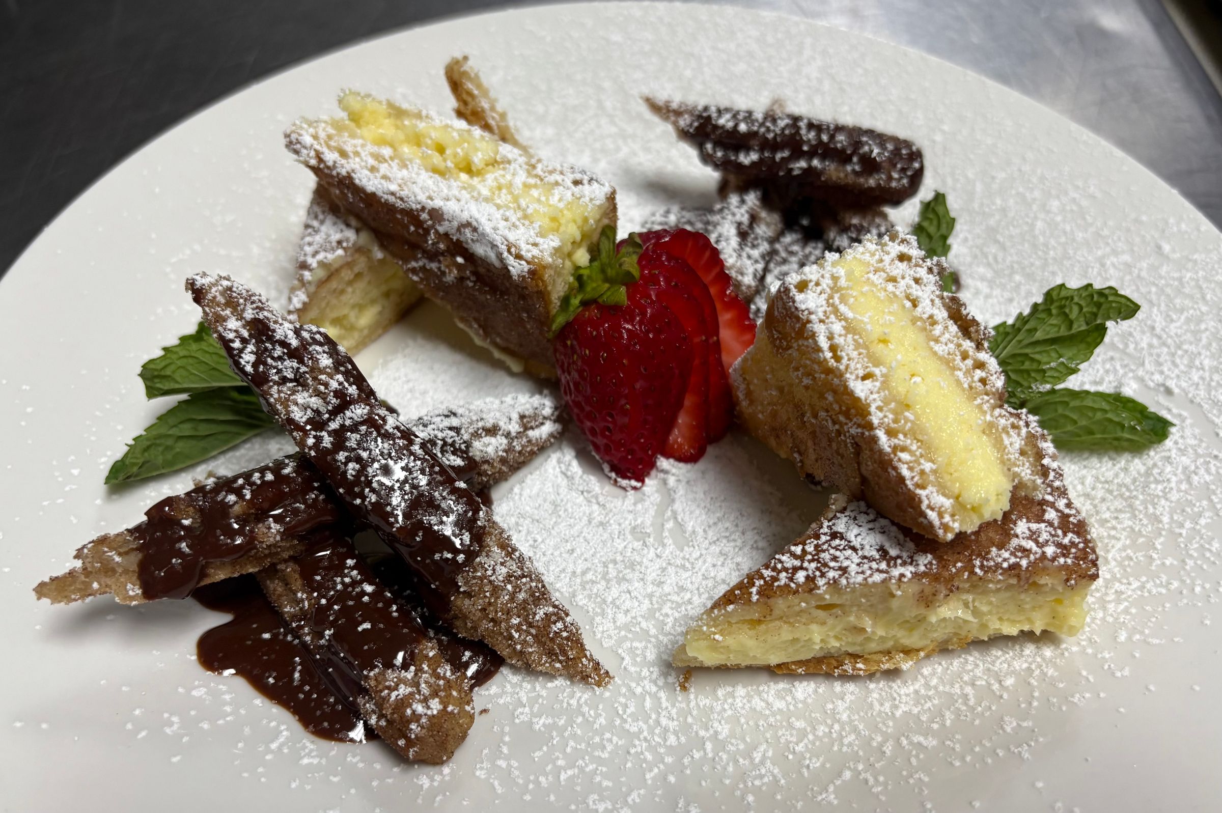 Cheesecake Sopapilla and Churros