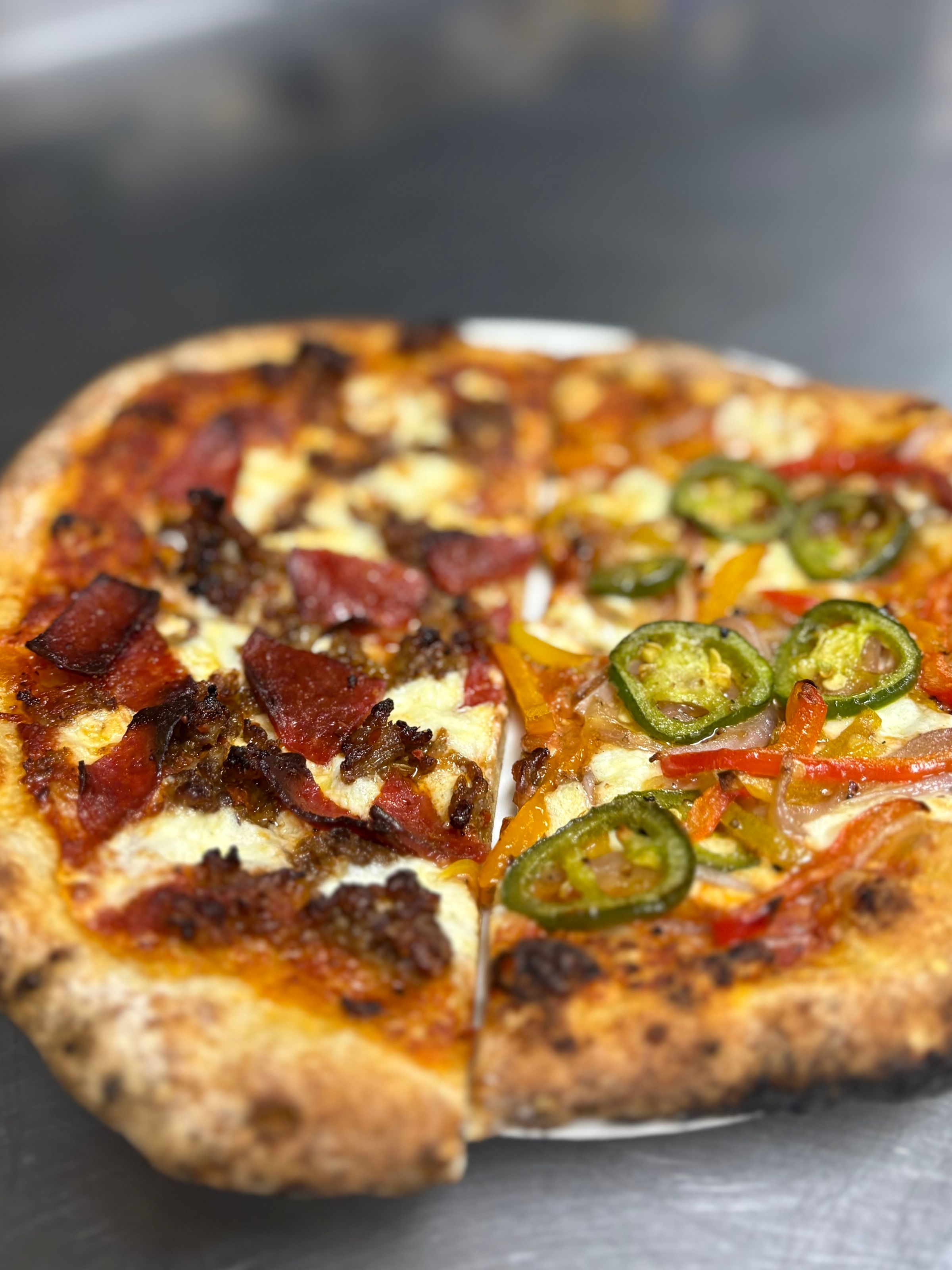 Half Meat Lovers & Veggie
