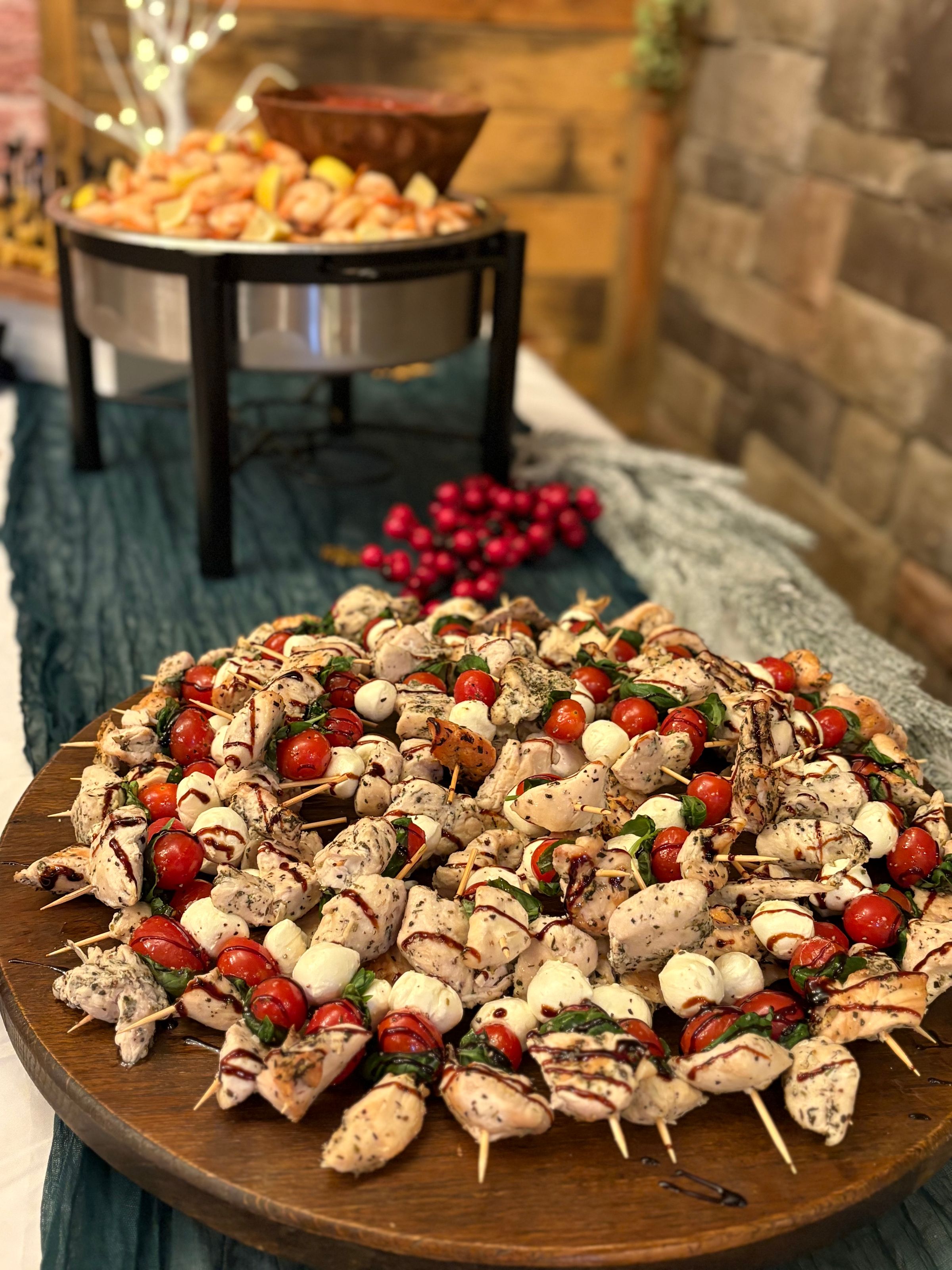 Caprese Chicken Skewers