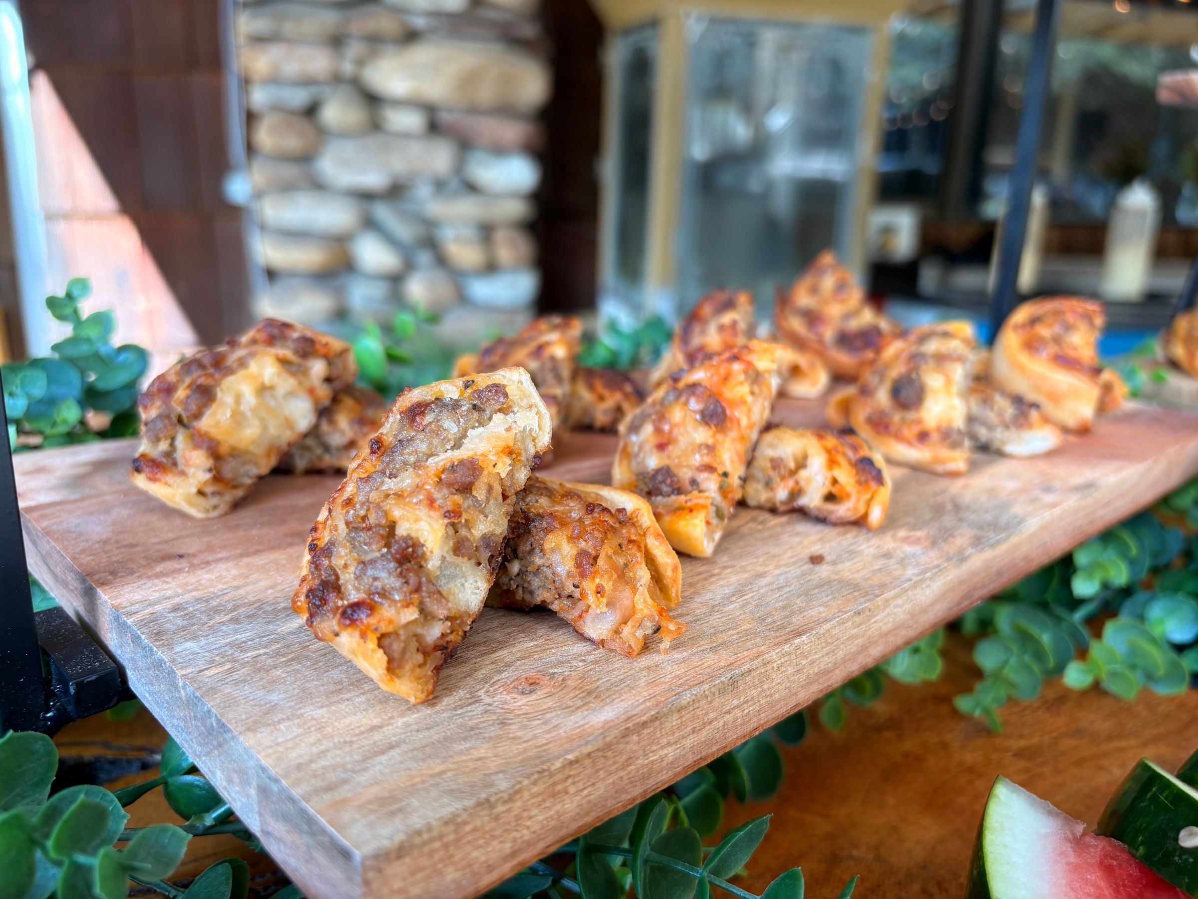Meatball Marinara Pinwheels