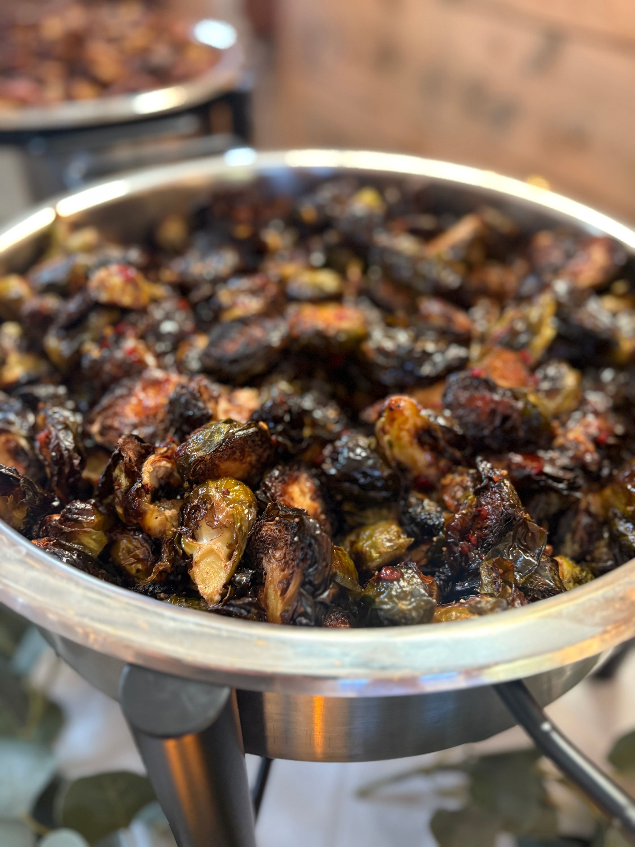 Chili Balsamic Brussel Sprouts