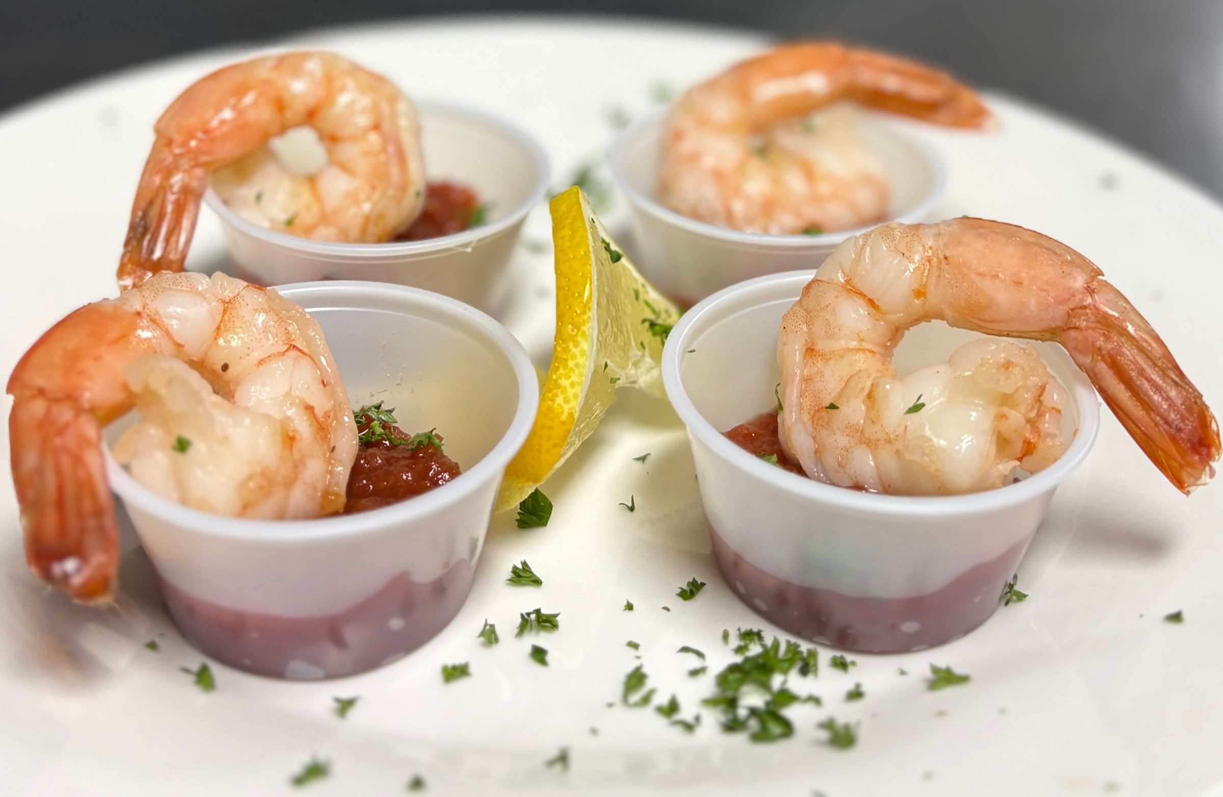 Shrimp Cocktail with House Made Cocktail Sauce