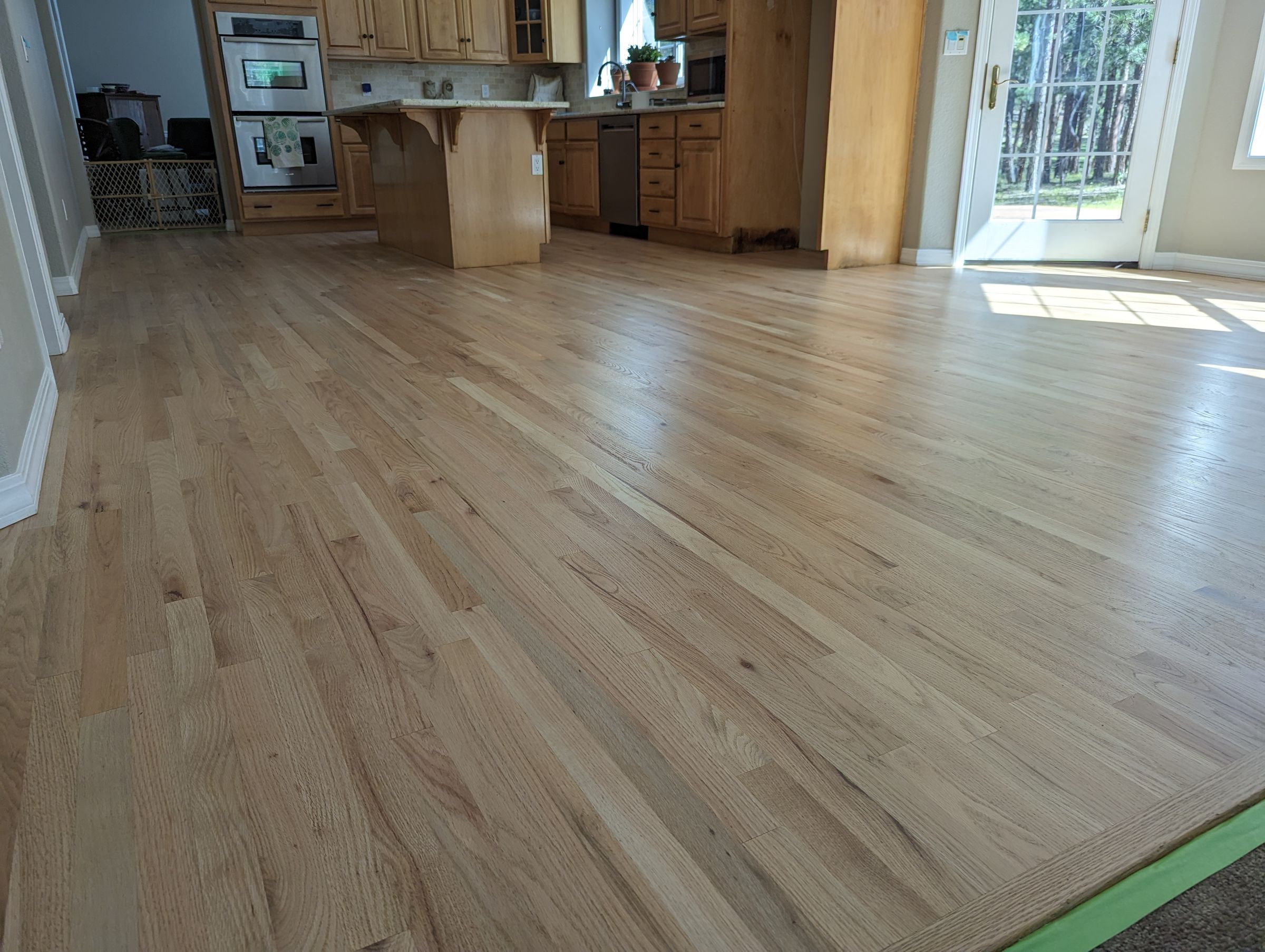 Sheen is even and consistent again