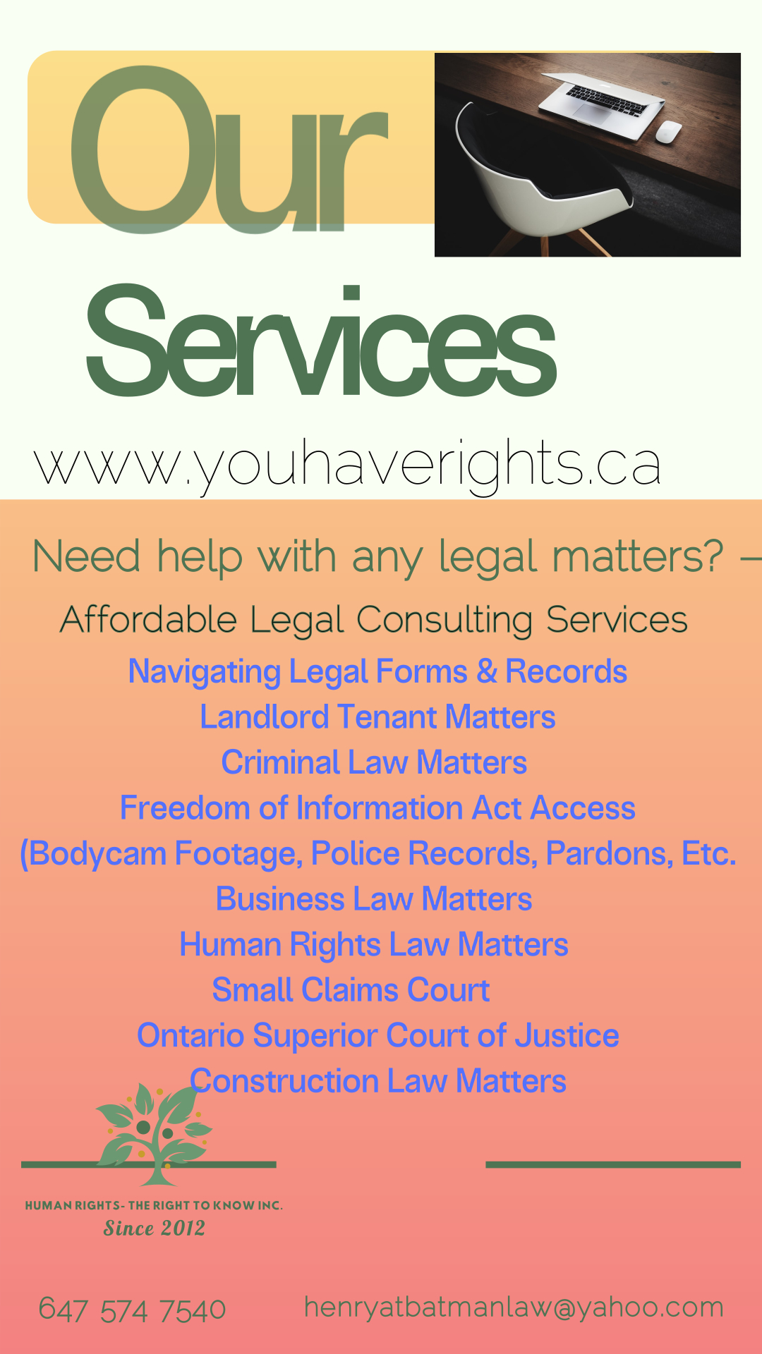 Human Rights- The Right to Know Inc.'s image
