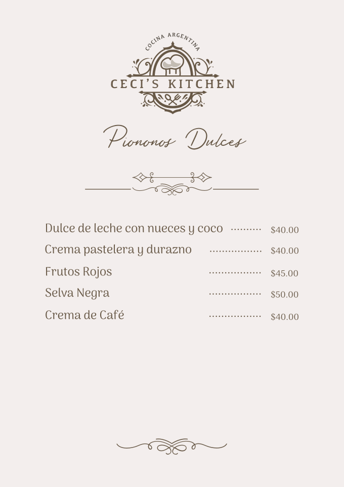 Piononos Dulces