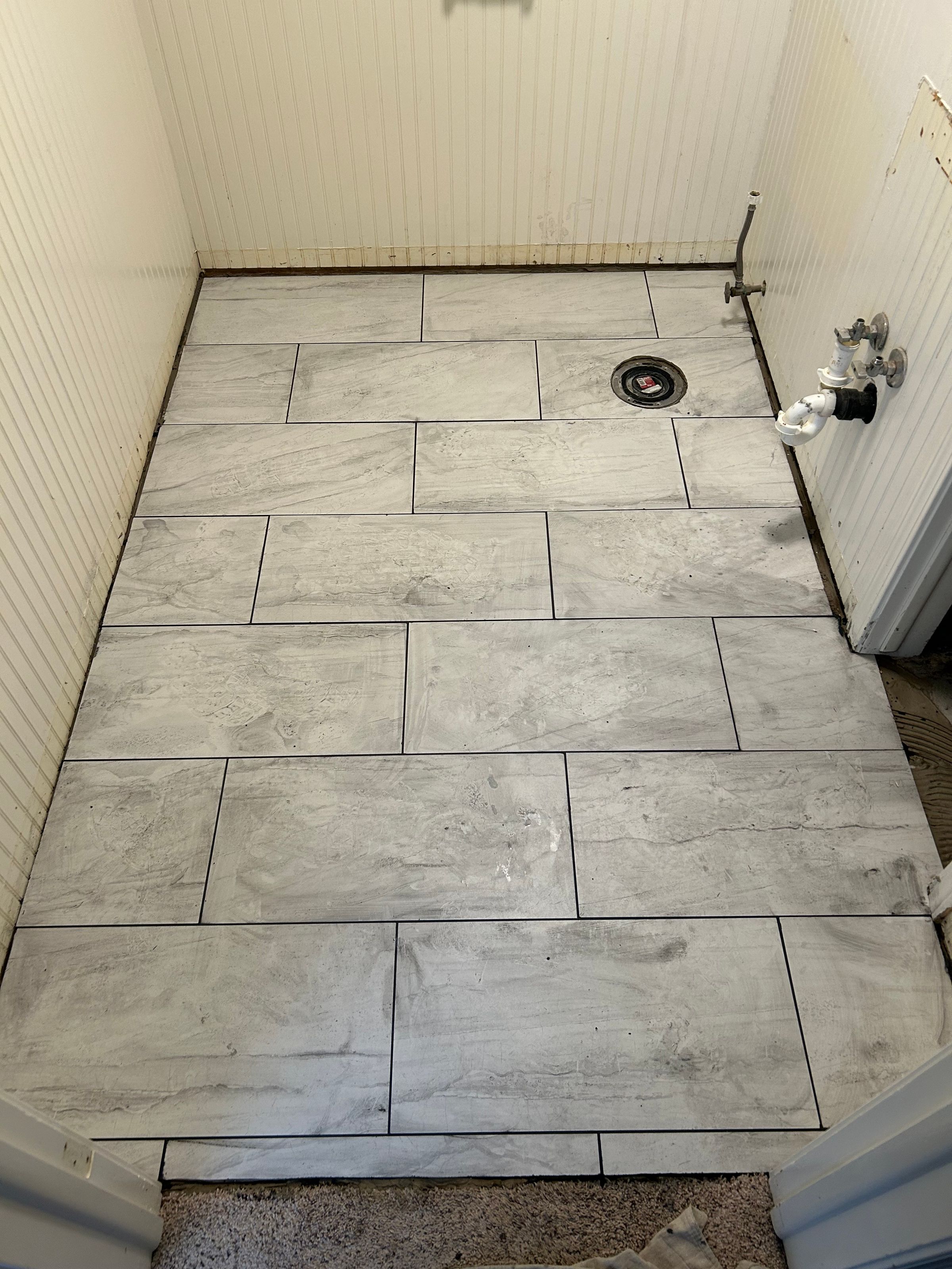 Tile Flooring Installation – Bathroom Renovation