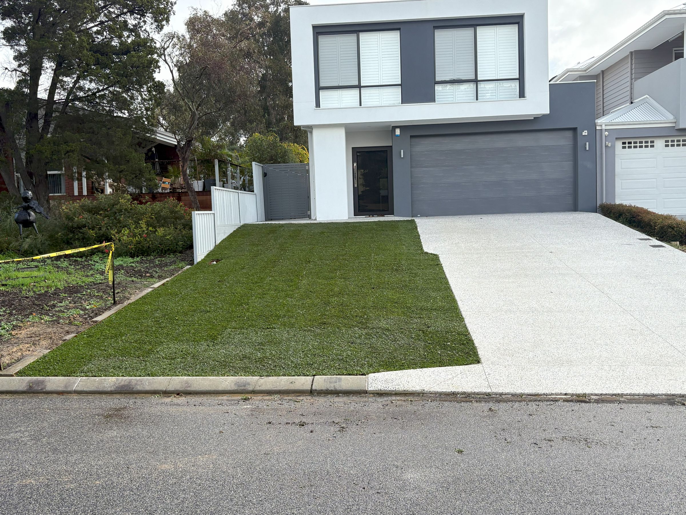 Front lawn