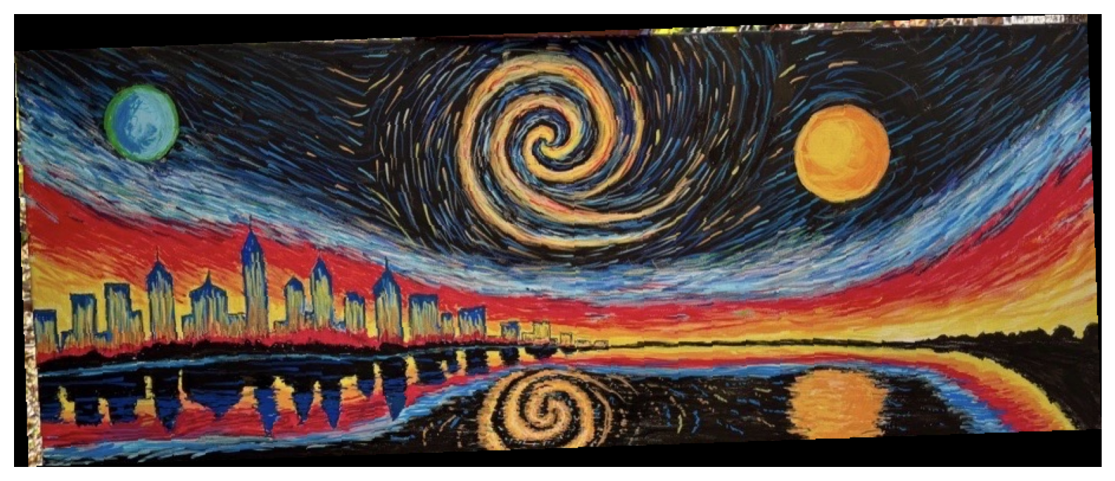 Skyline of the Spiral Gate