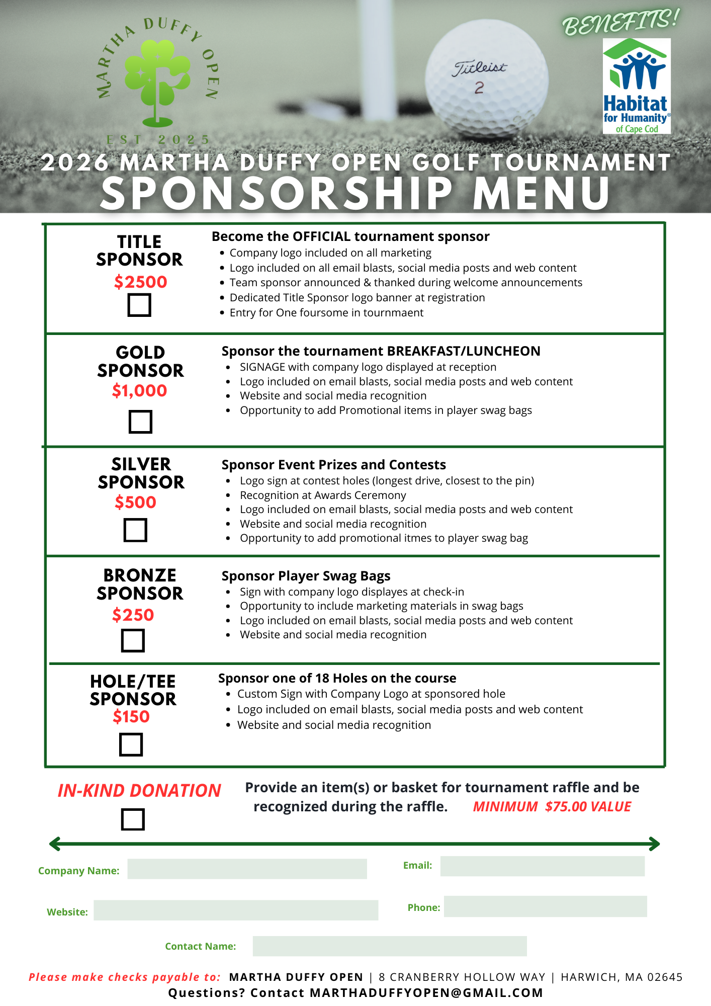 MARTHA DUFFY OPEN's image