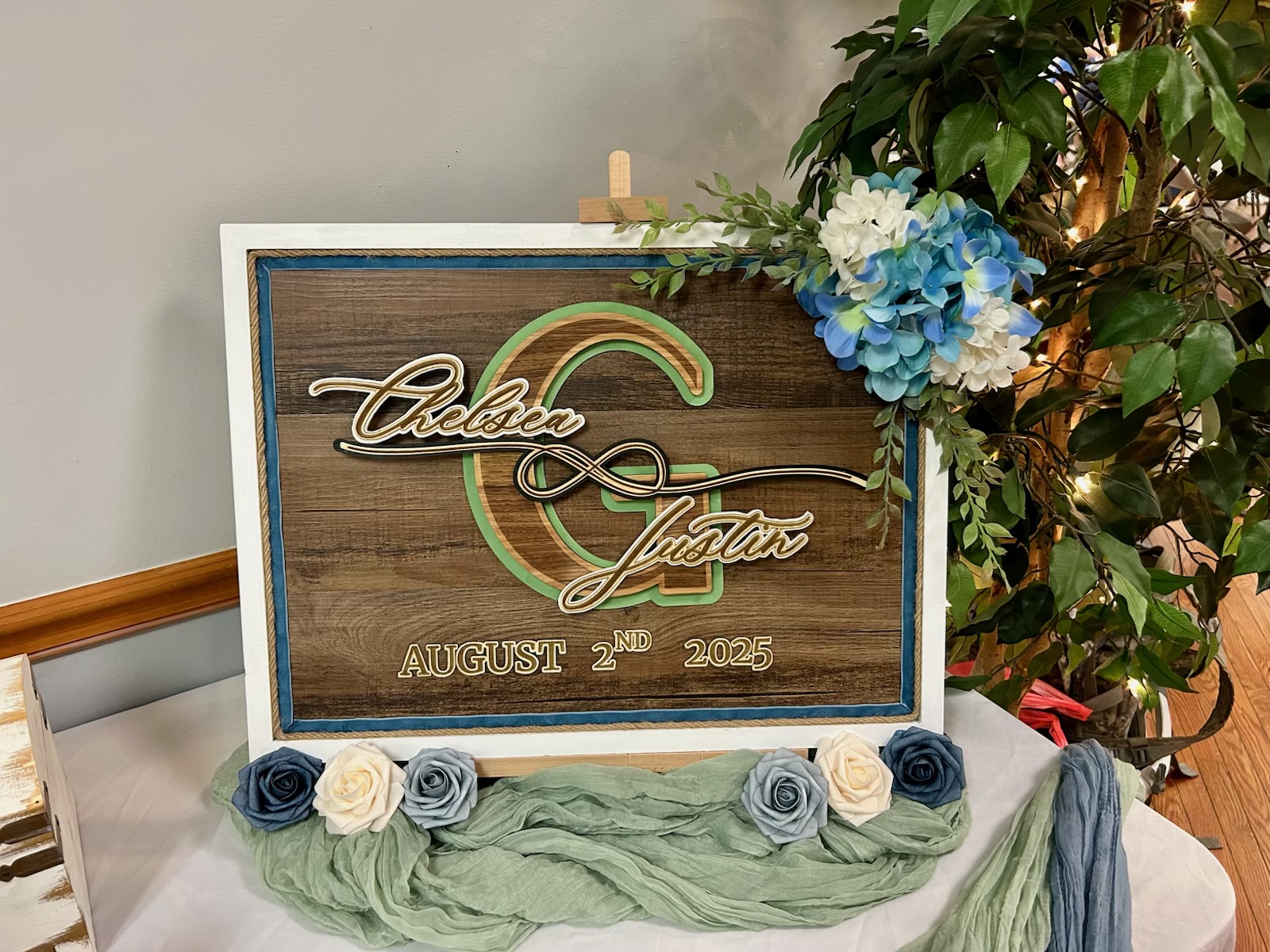 Custom Wedding Sign