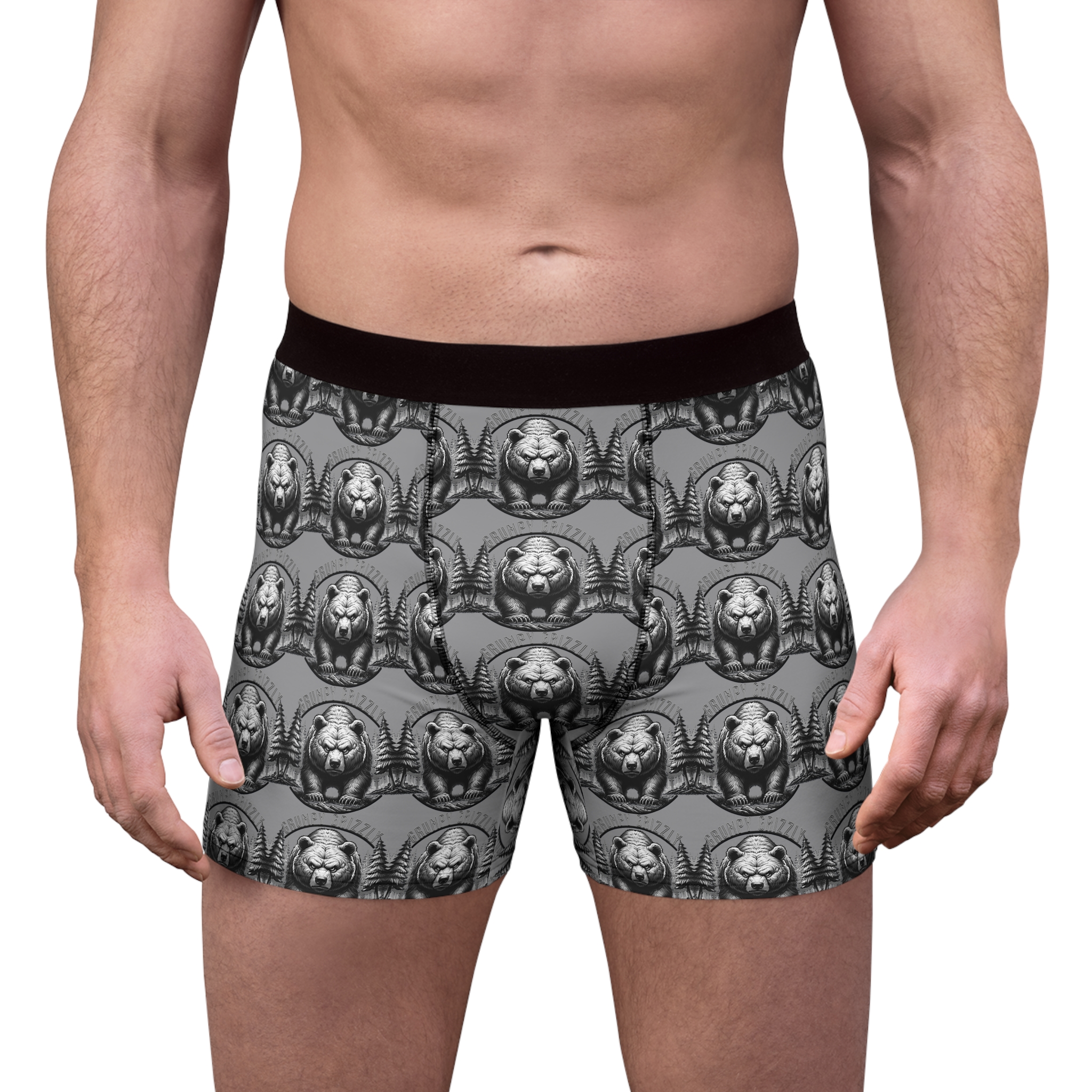 Grumpy Grizzly Boxer Brief