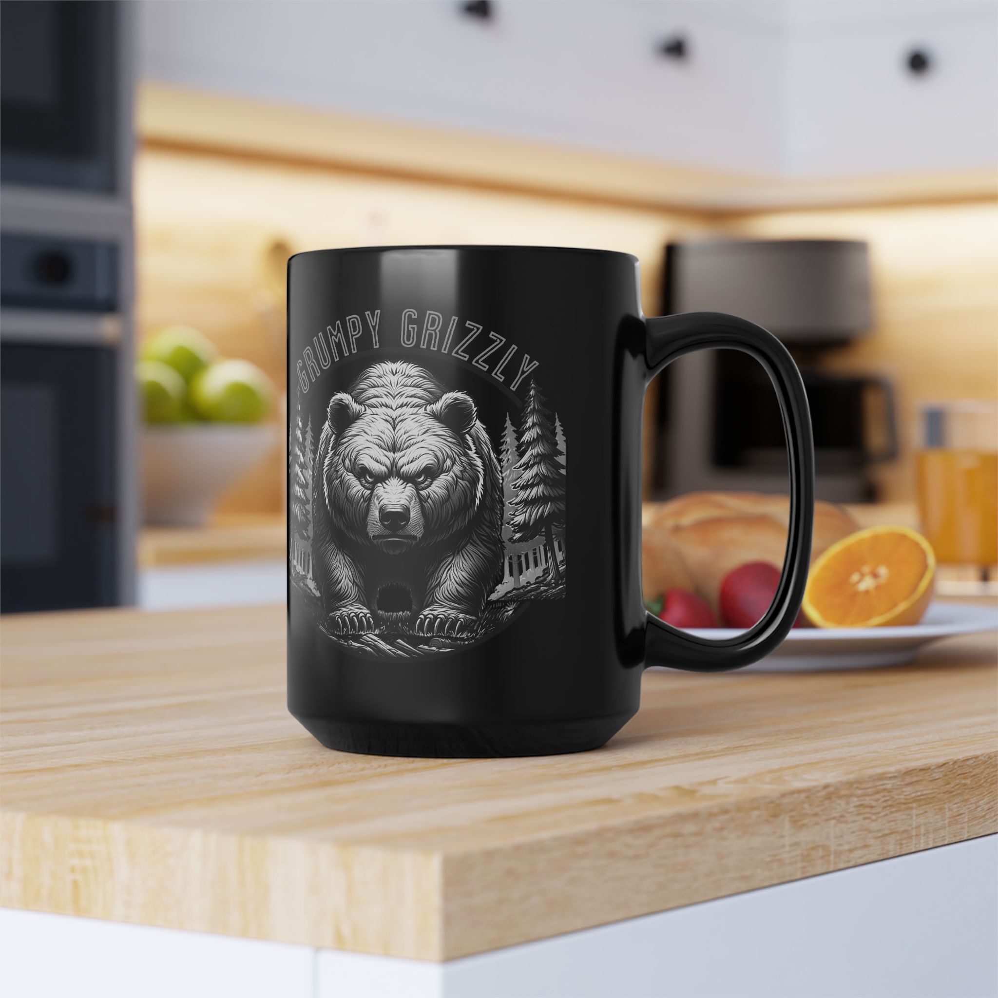Grumpy Grizzly Mug (15oz)