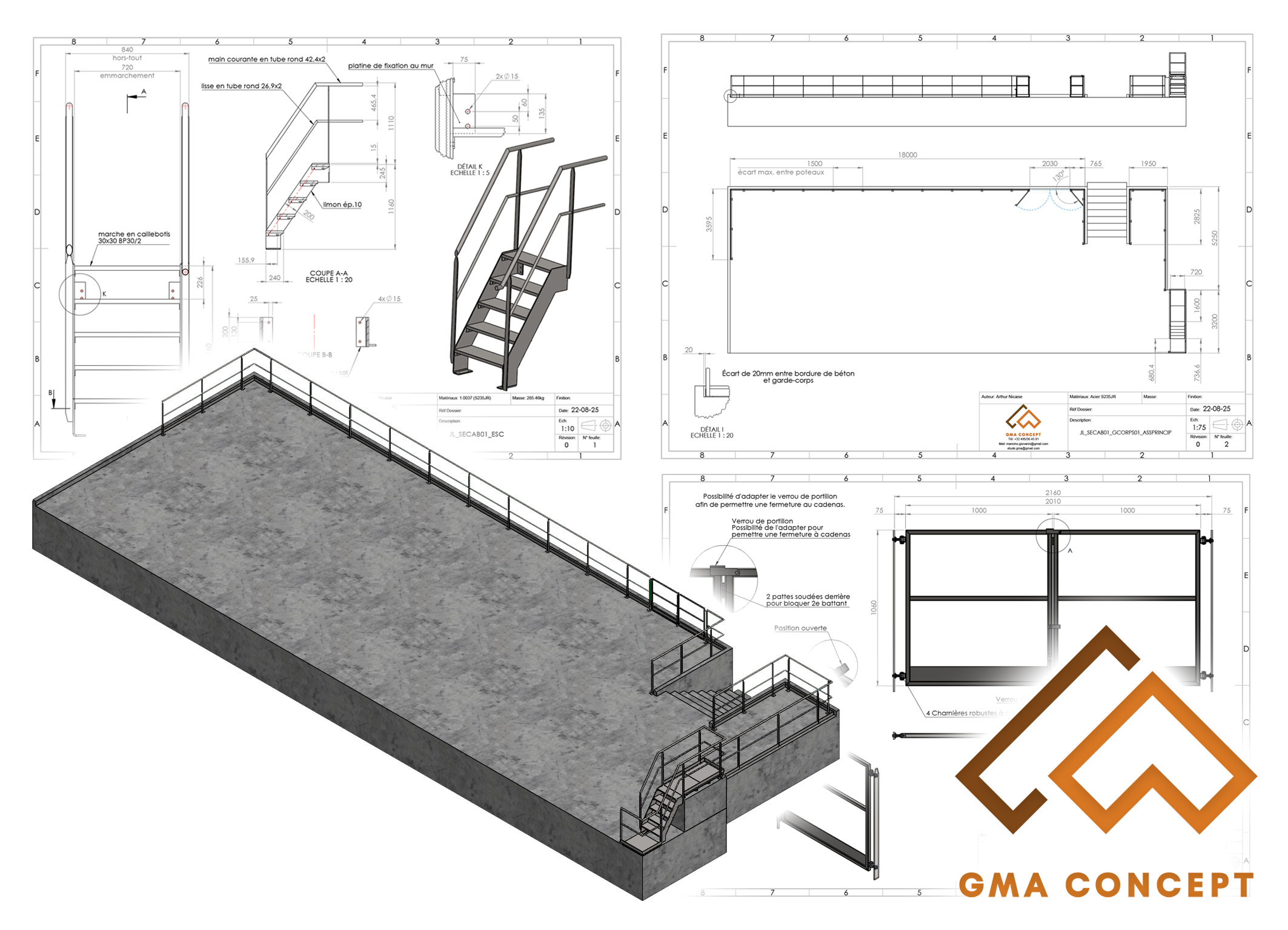 GMA Concept | Bureau d'étude | Dessin industriel's image