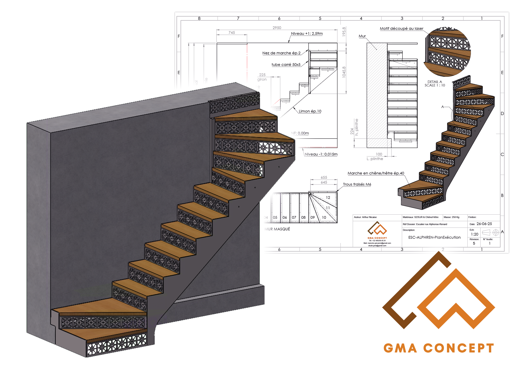 GMA Concept | Bureau d'étude | Dessin industriel's image