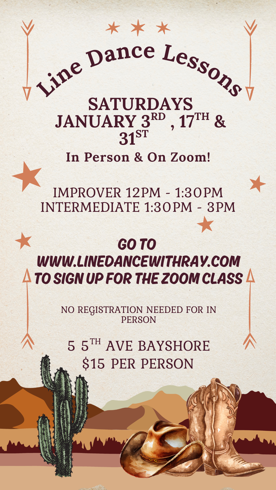 Line Dance With Ray's image