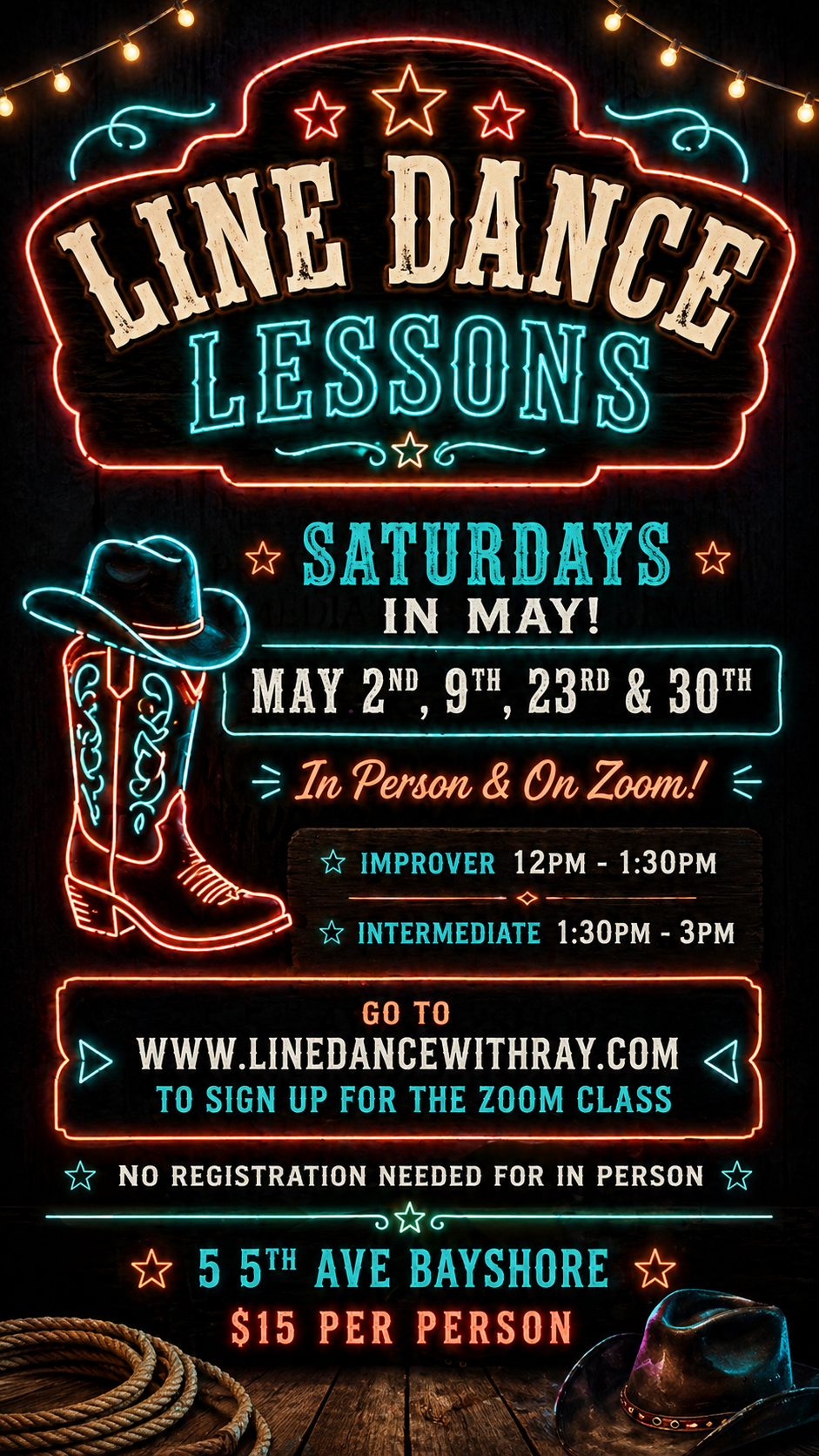 Line Dance With Ray's image