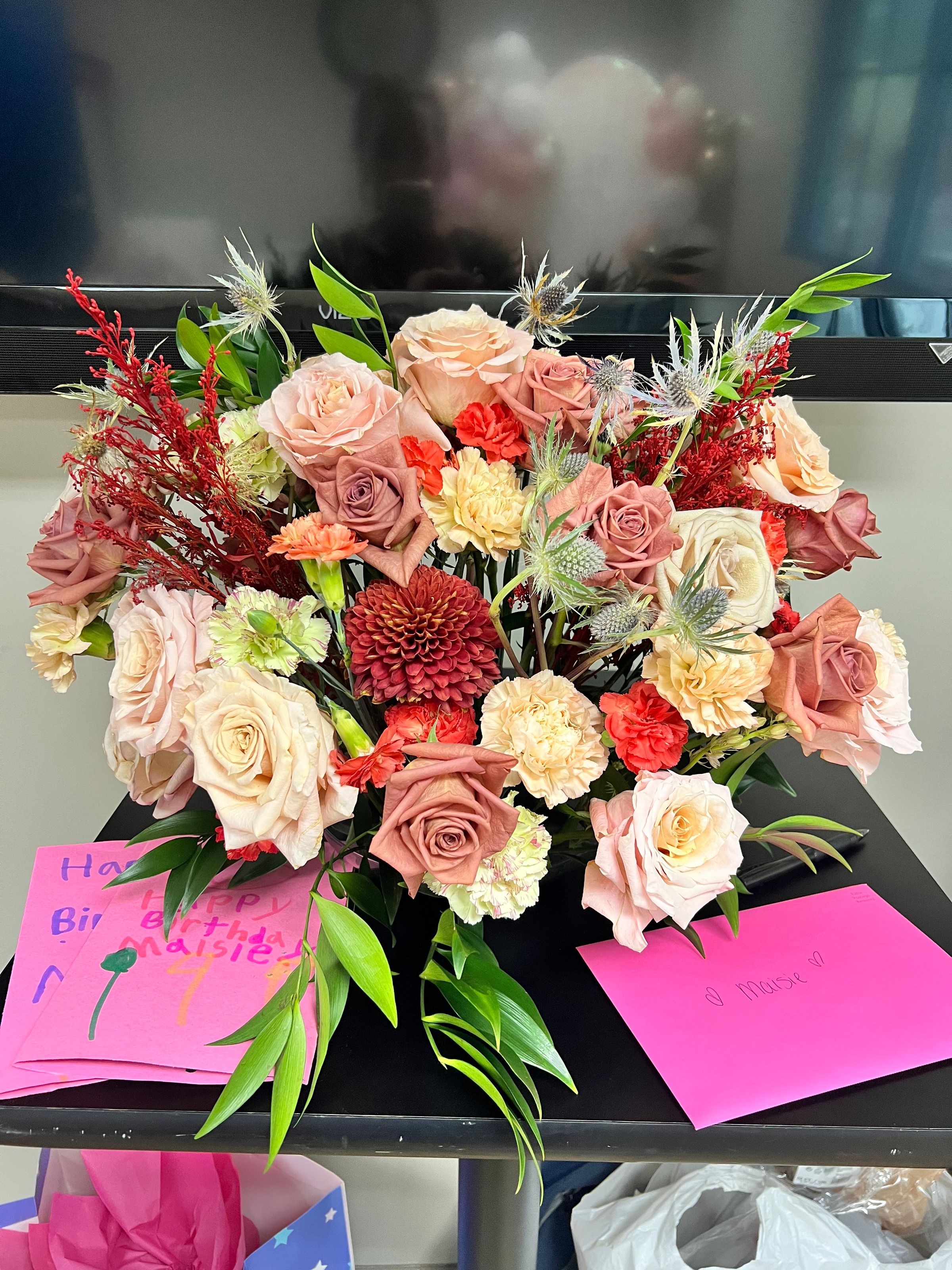 Fall Birthday Arrangement