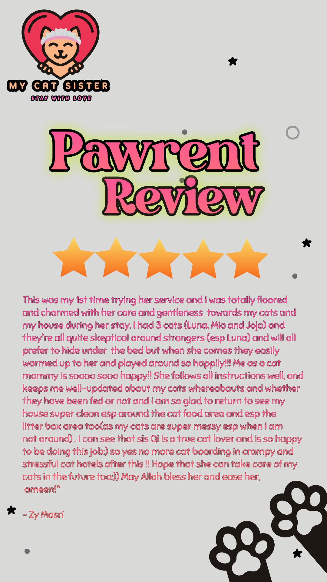 Cat Sitter Shah Alam | Cat Sitter Near Me 's image