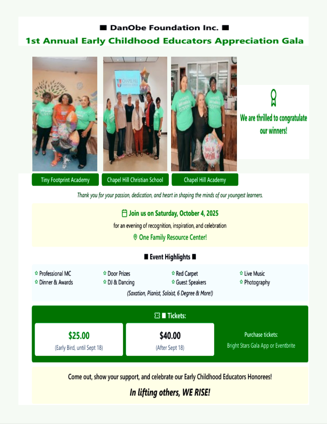 DanObe Foundation Inc. 's image