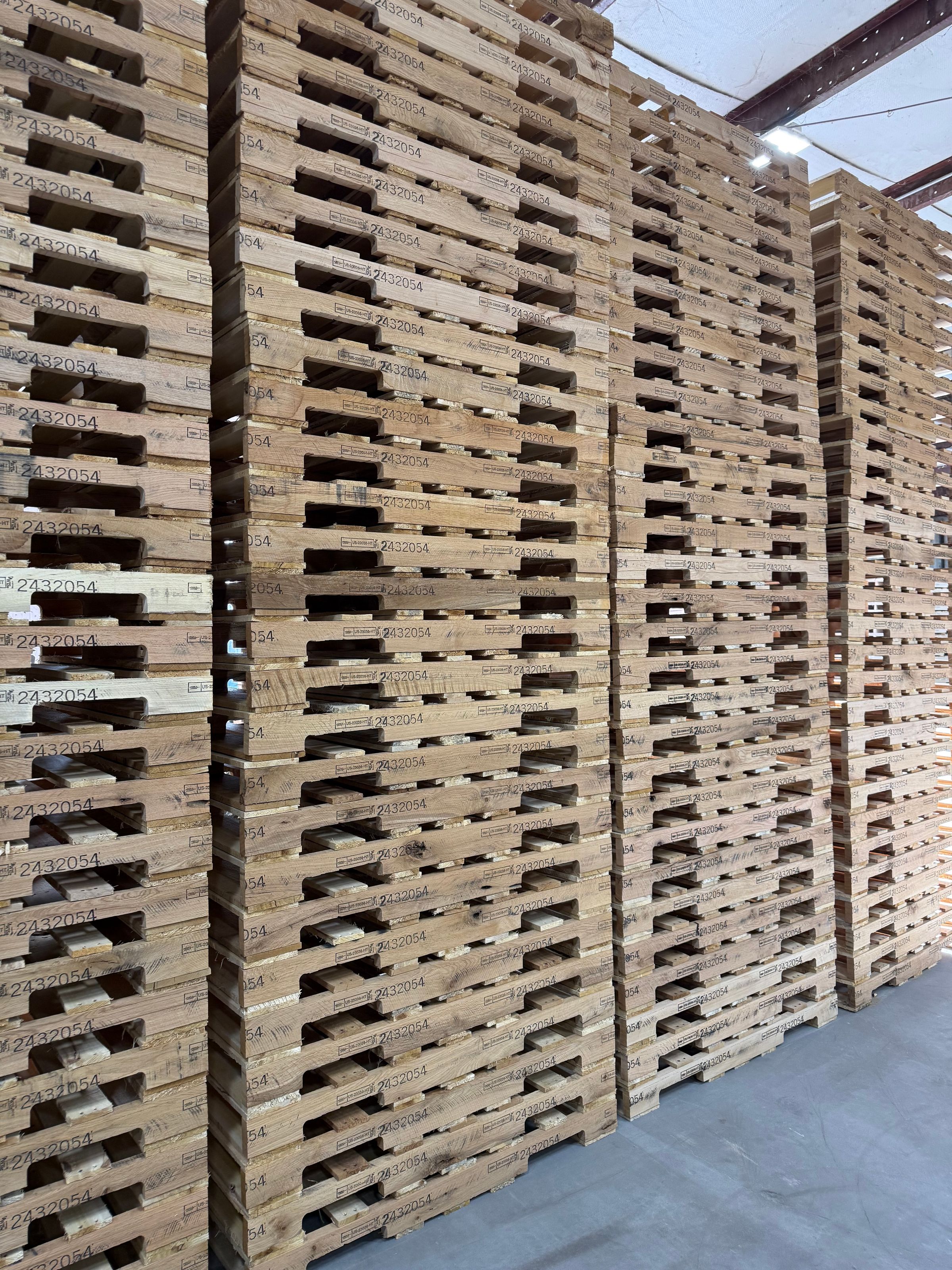 New heat treat pallets
