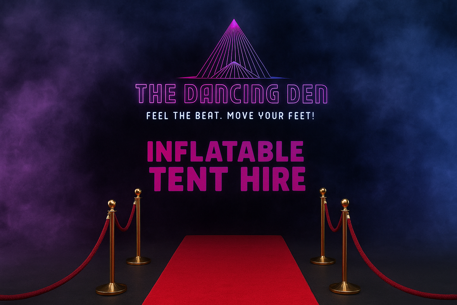 The Dancing Den - Inflatable party tent hire 's image