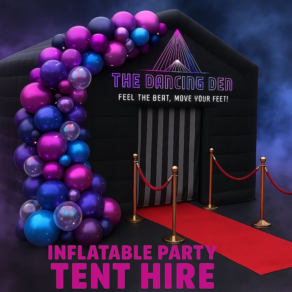 The Dancing Den - Inflatable party tent hire 's image