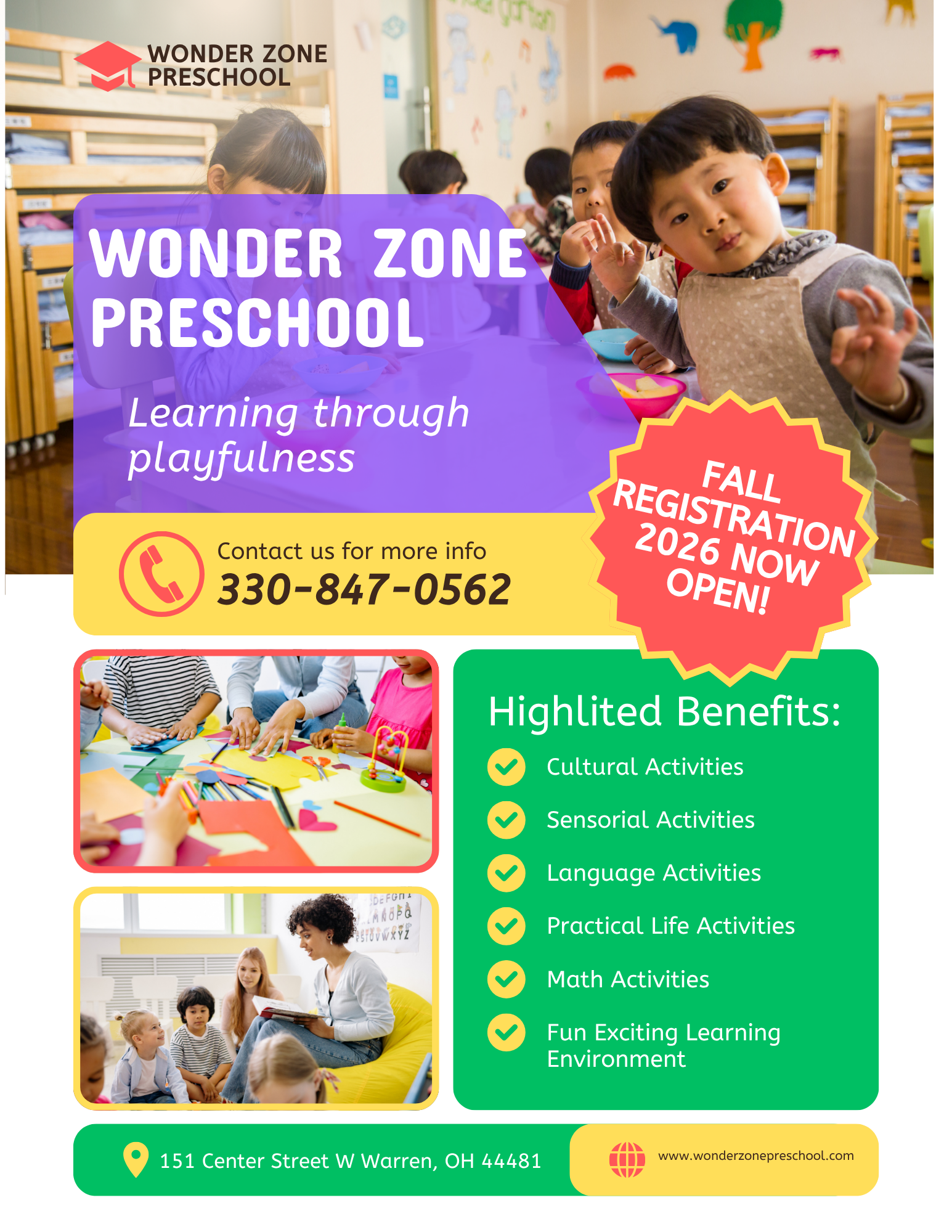Wonder Zone Preschool & Childcare's image