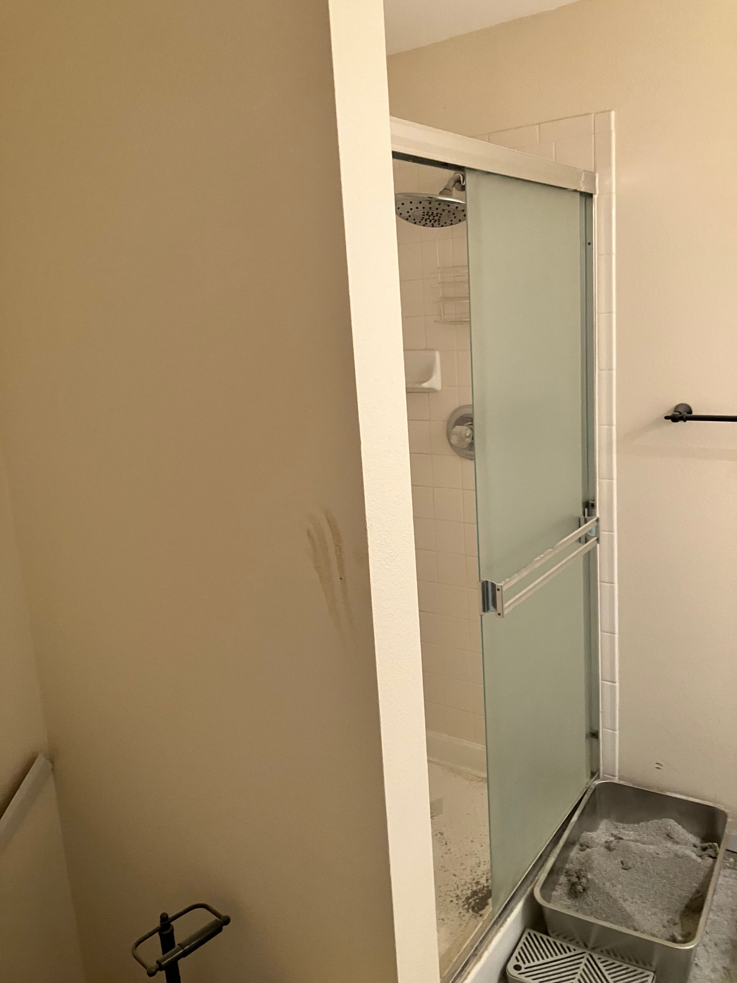 Basement Bathroom Before Demo