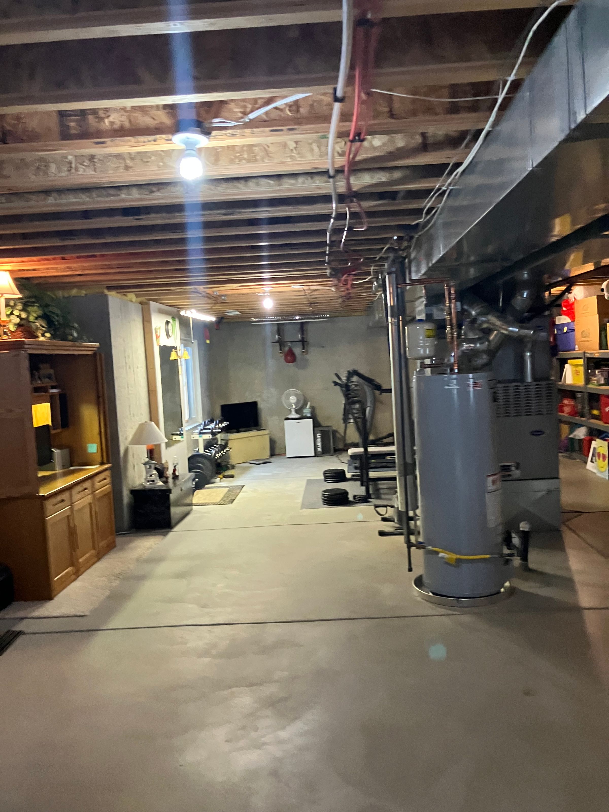 CTKW Basement Before