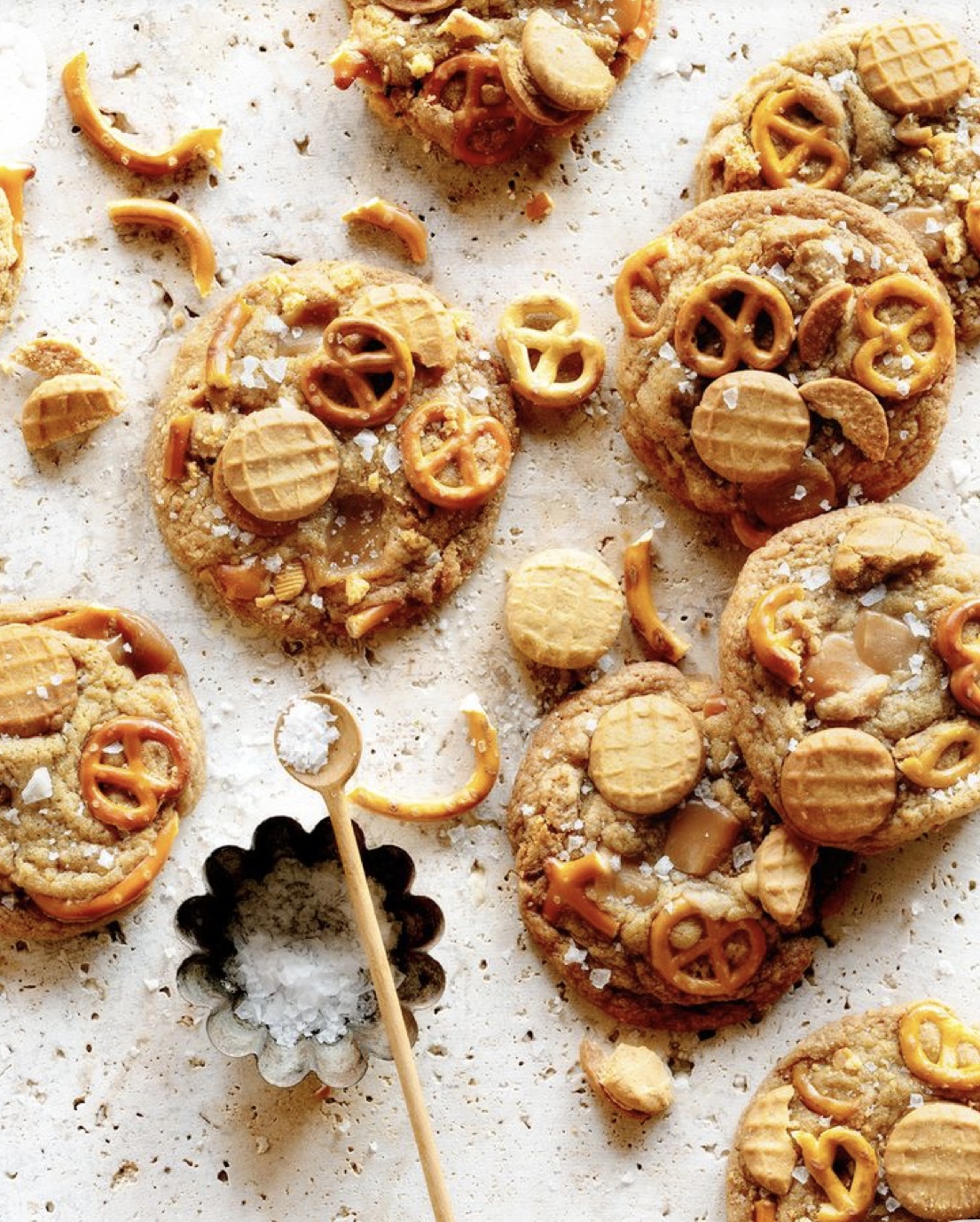 Salted Nutter Butter with Pretzel 🥨 